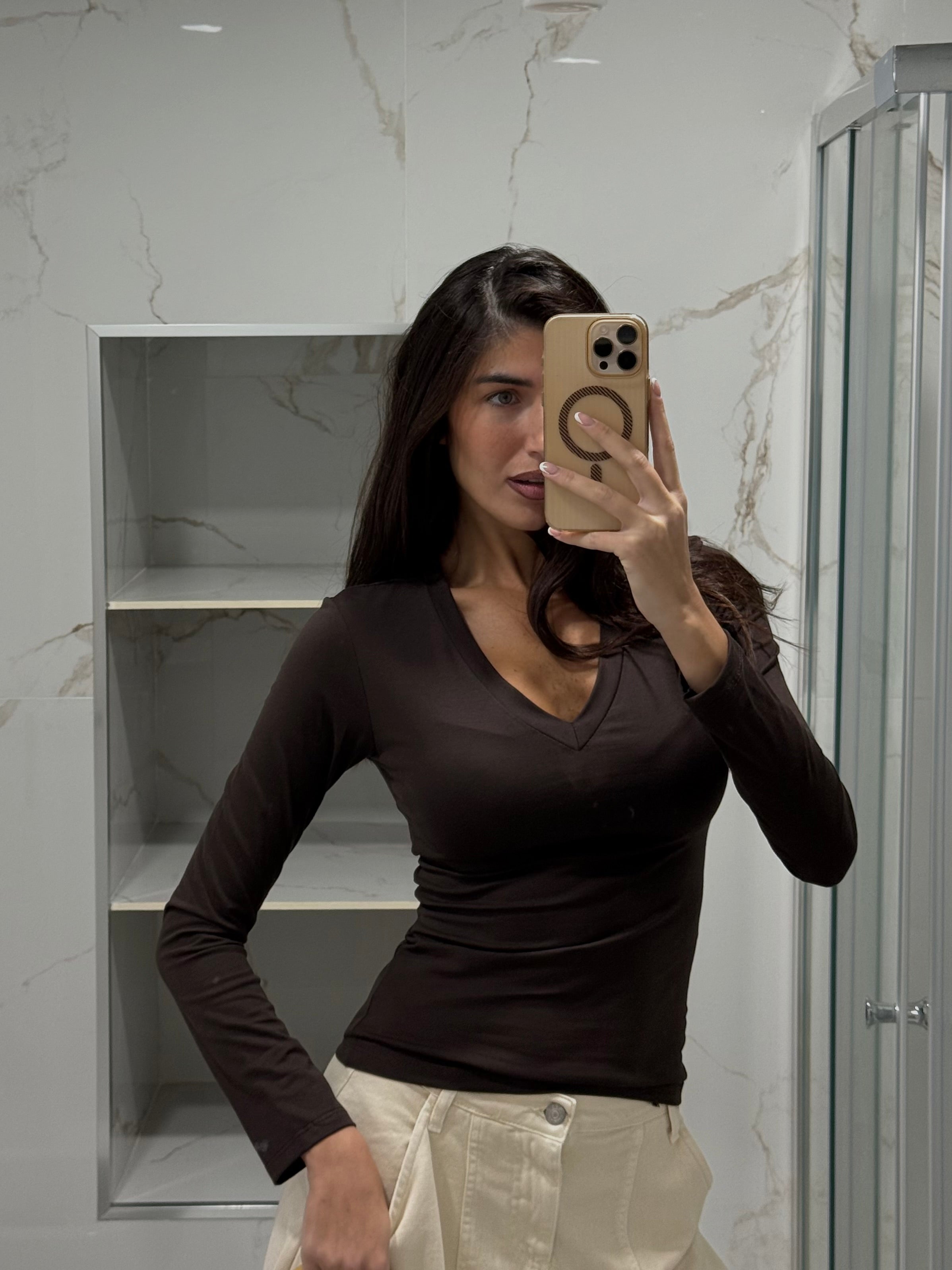 Maglia Sofi marrone