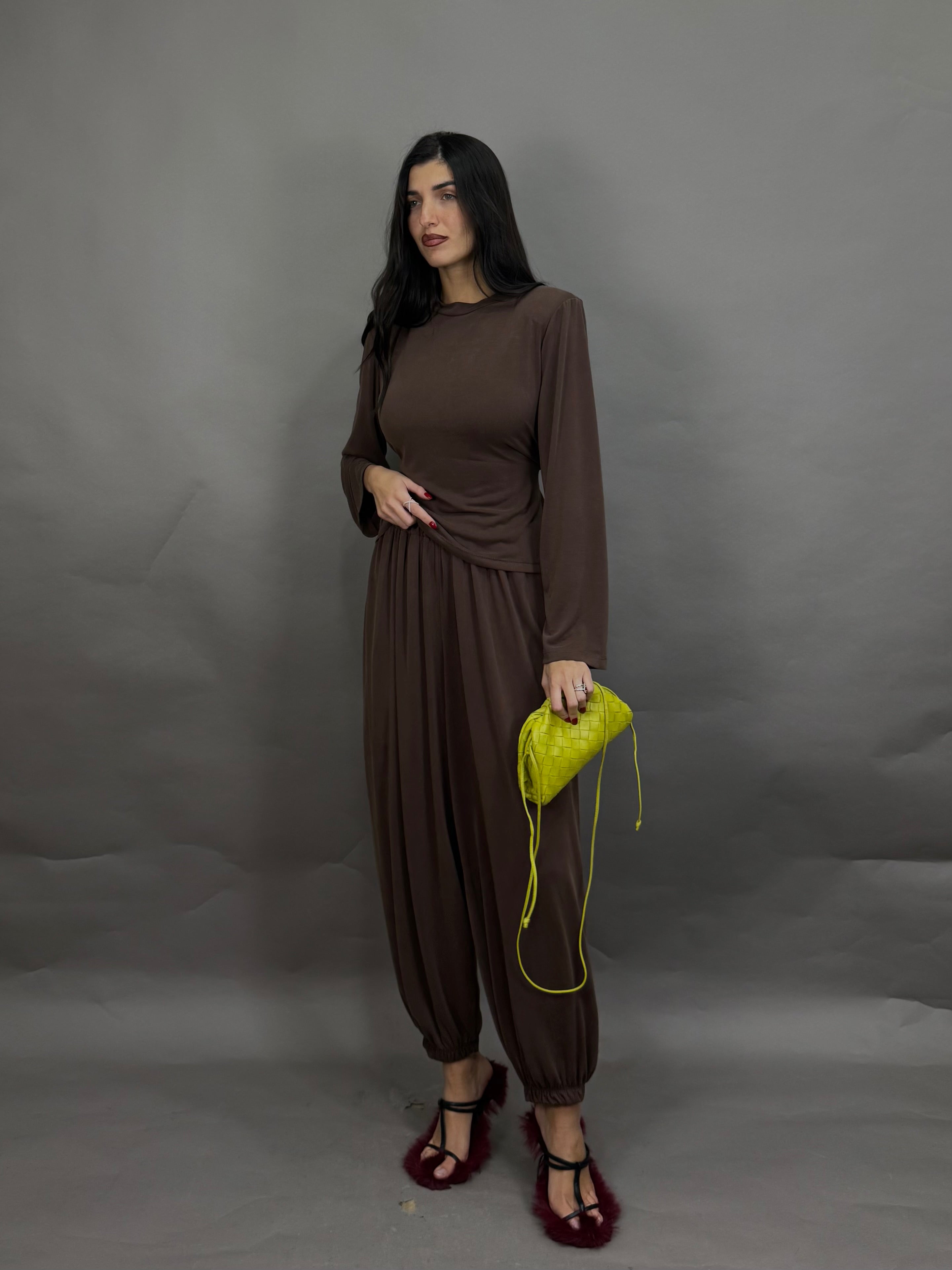 Coordinato Ori marrone