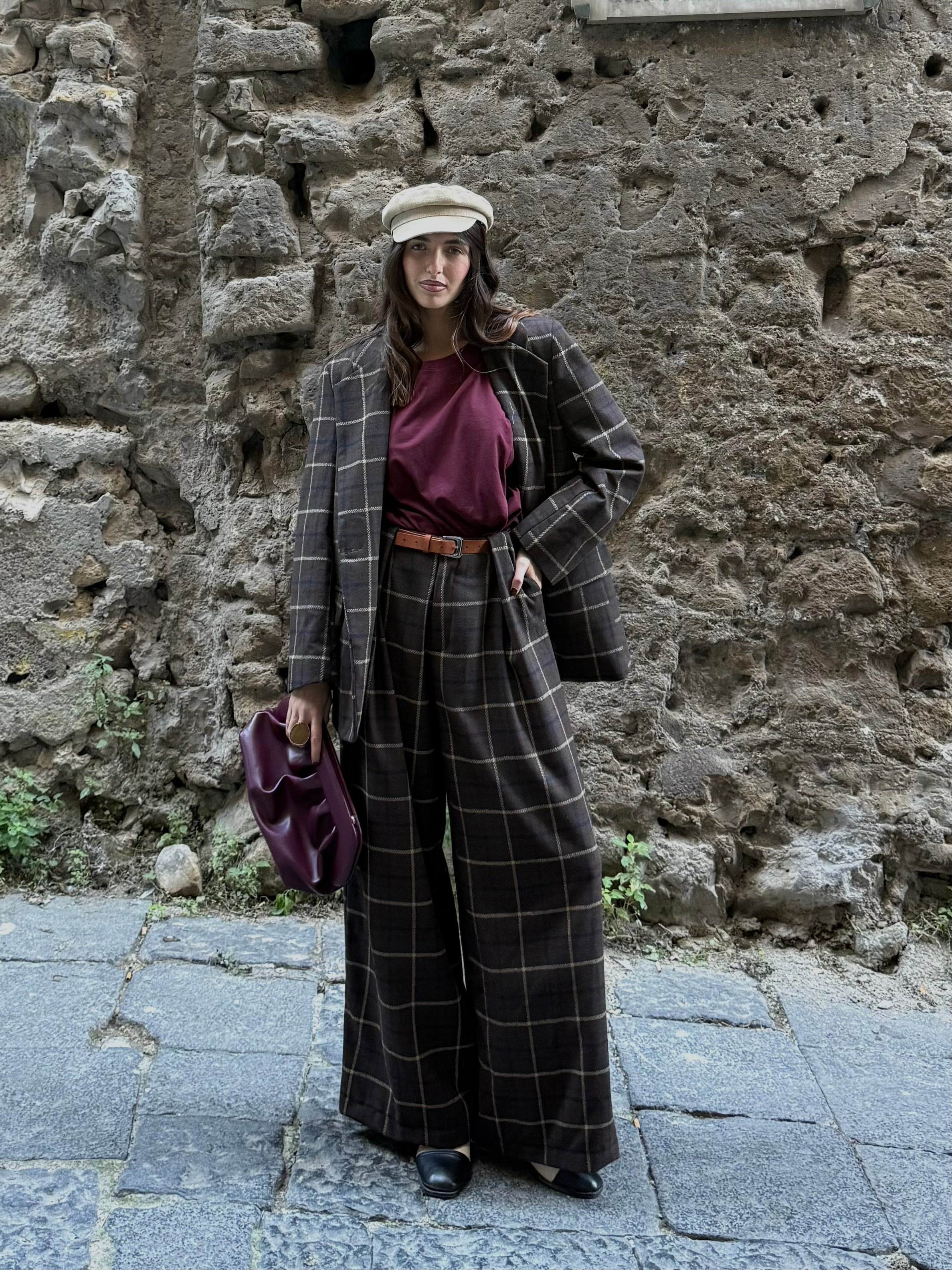 Pantalone flanella lumina