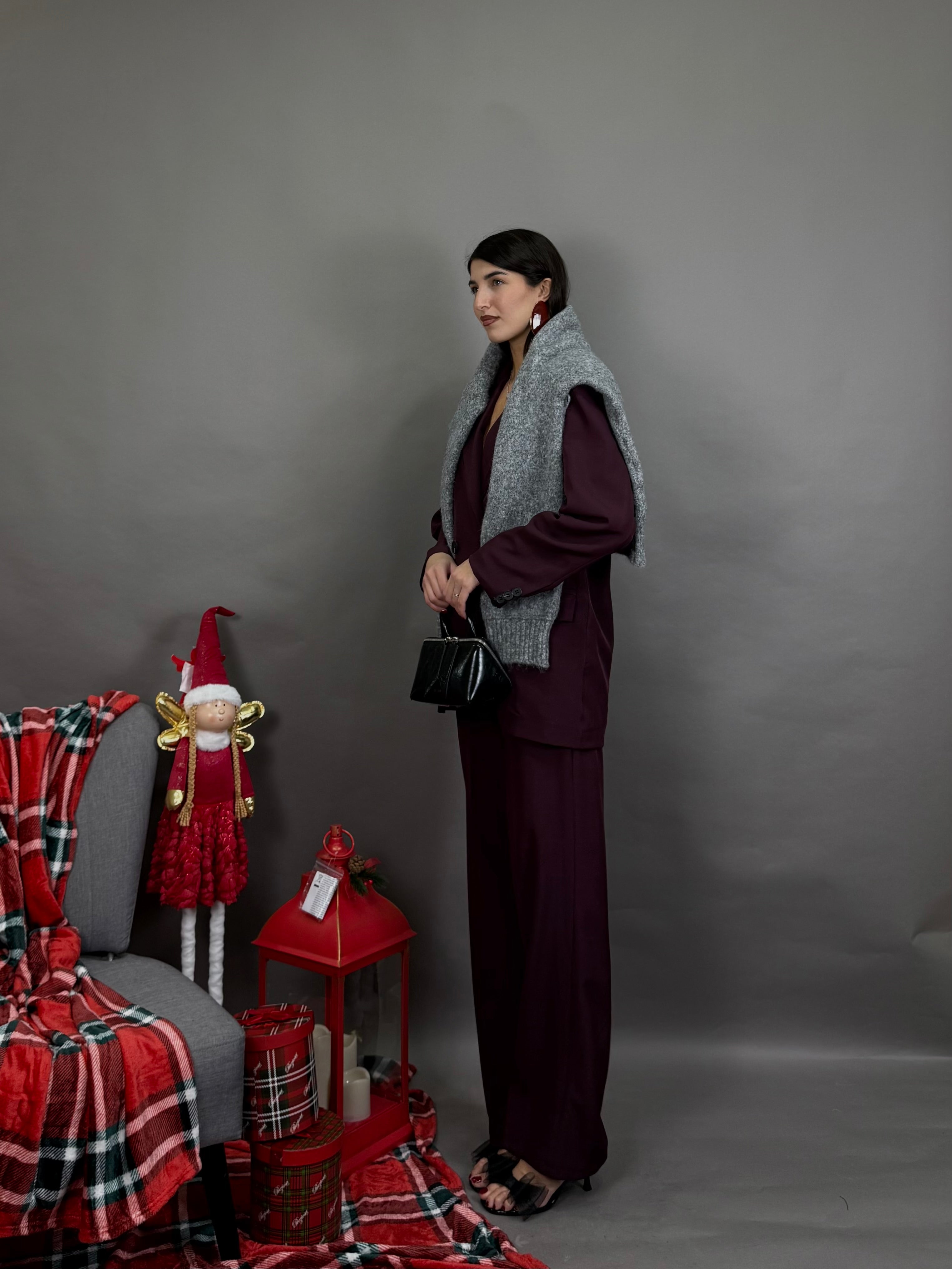 Tailleur Holiday bordeaux