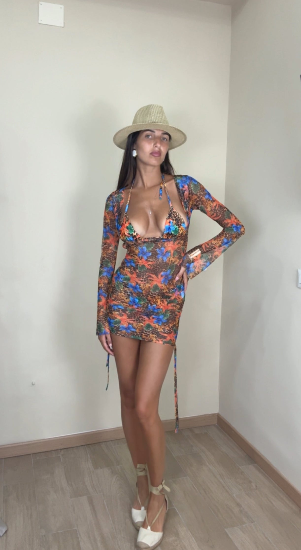 Copricostume + bikini perizoma