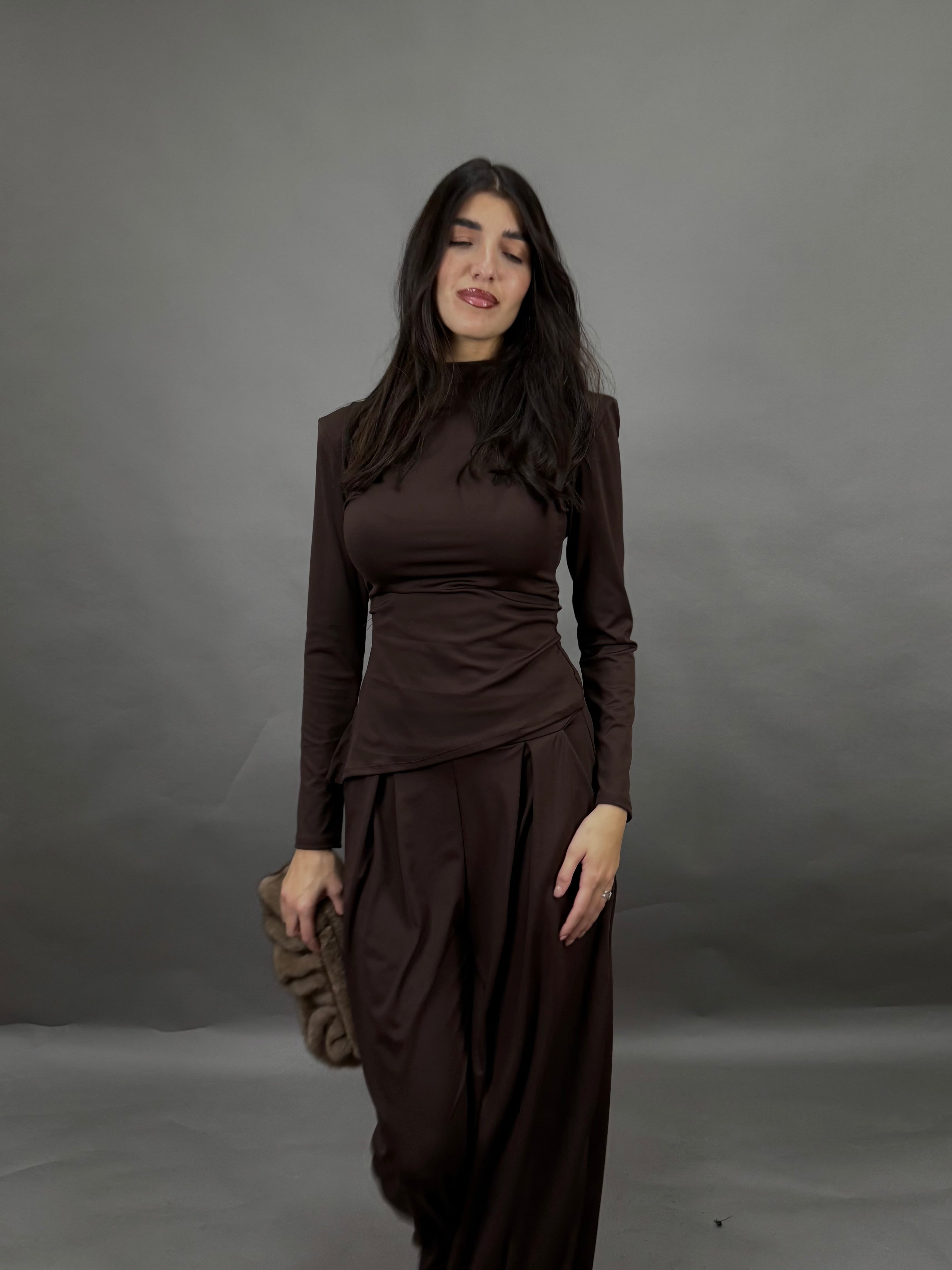 Coordinato Megghi marrone