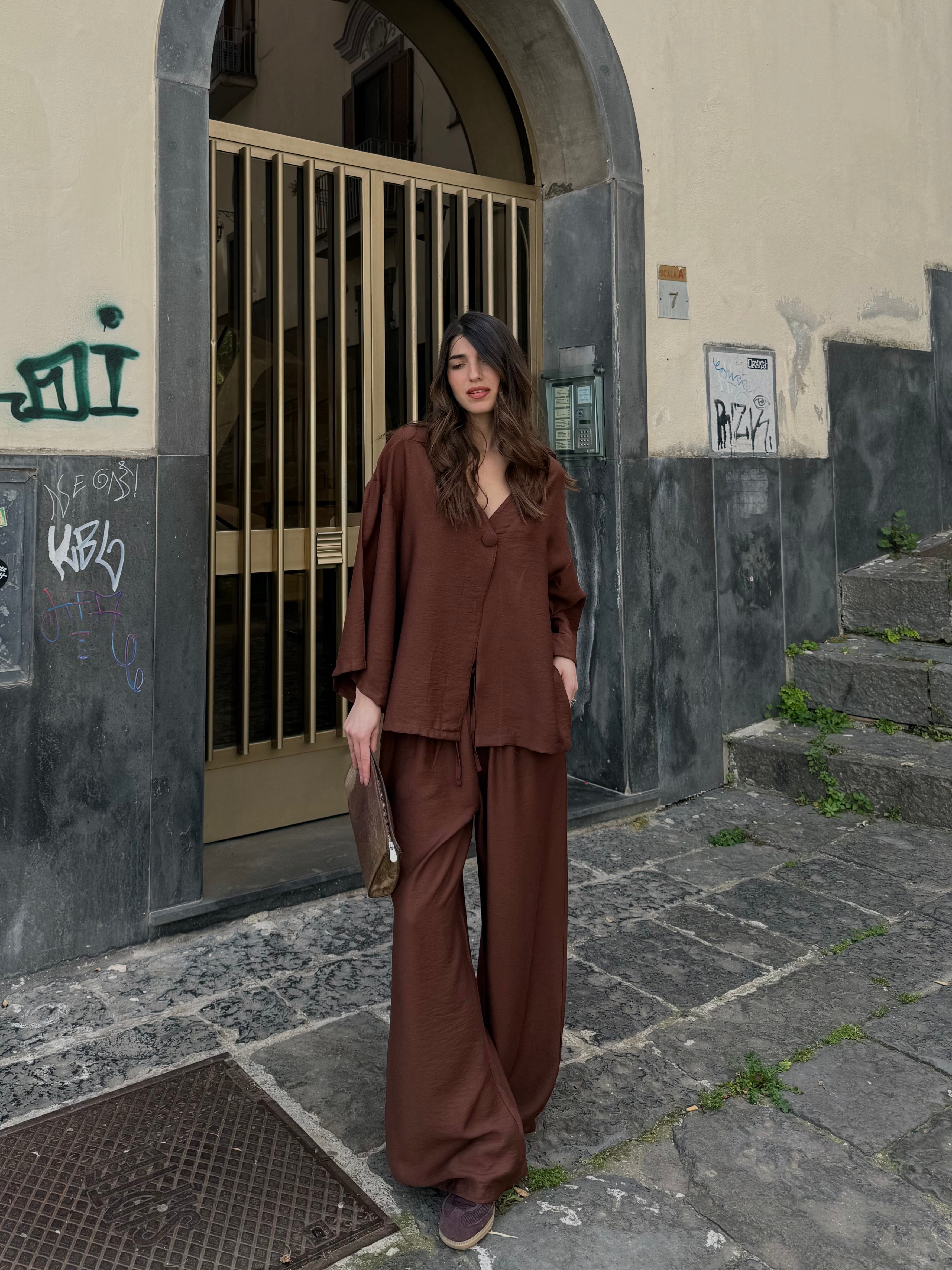 Coordinato misto lino - LadyB Shop Online