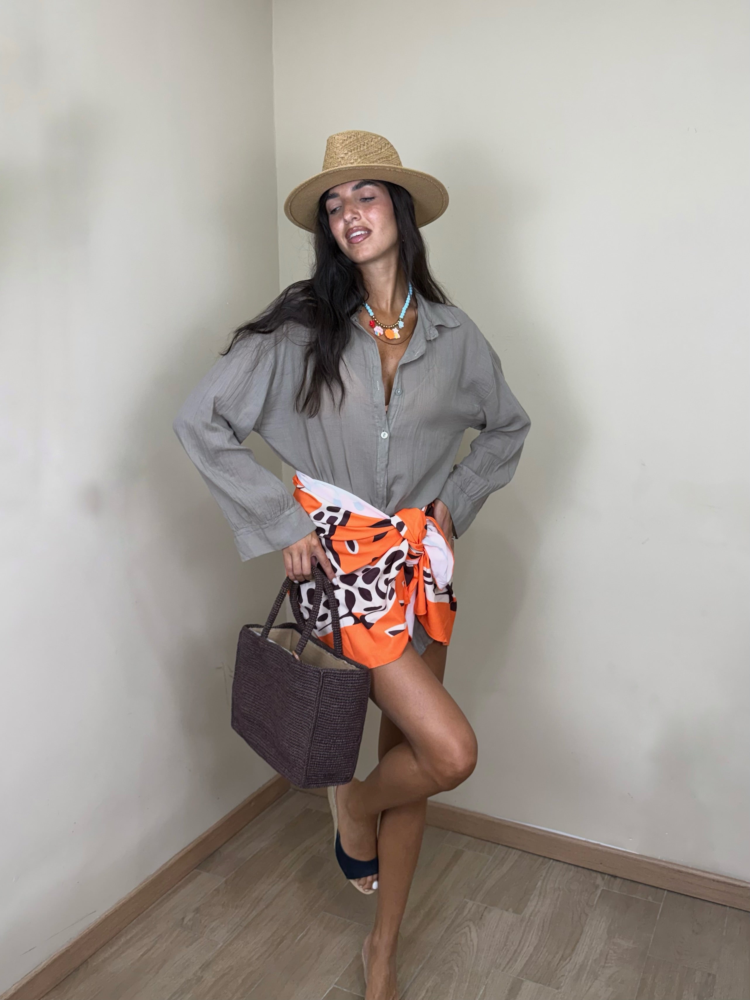 Camicia in viscosa