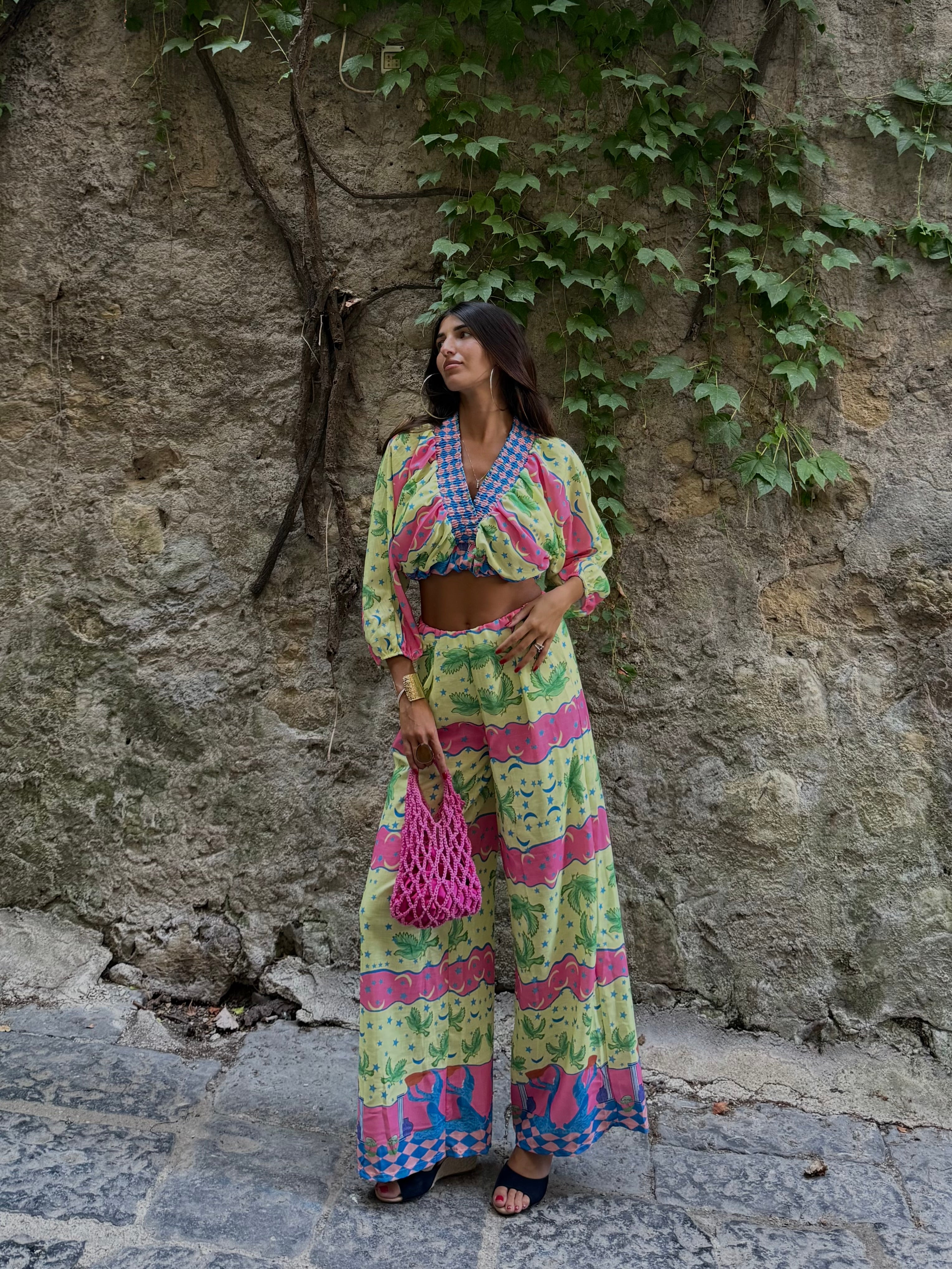Coordinato Castiglione verde - LadyB Shop Online