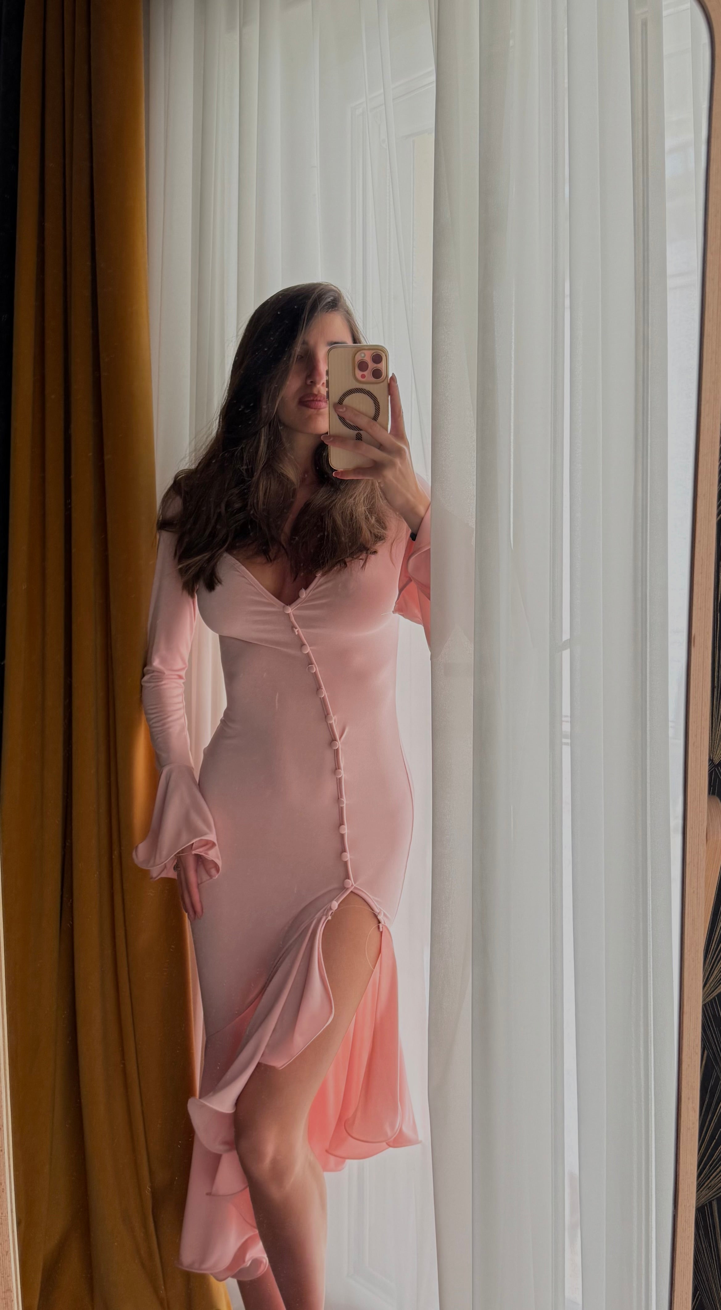 Dress Margot rosa - LadyB Shop Online