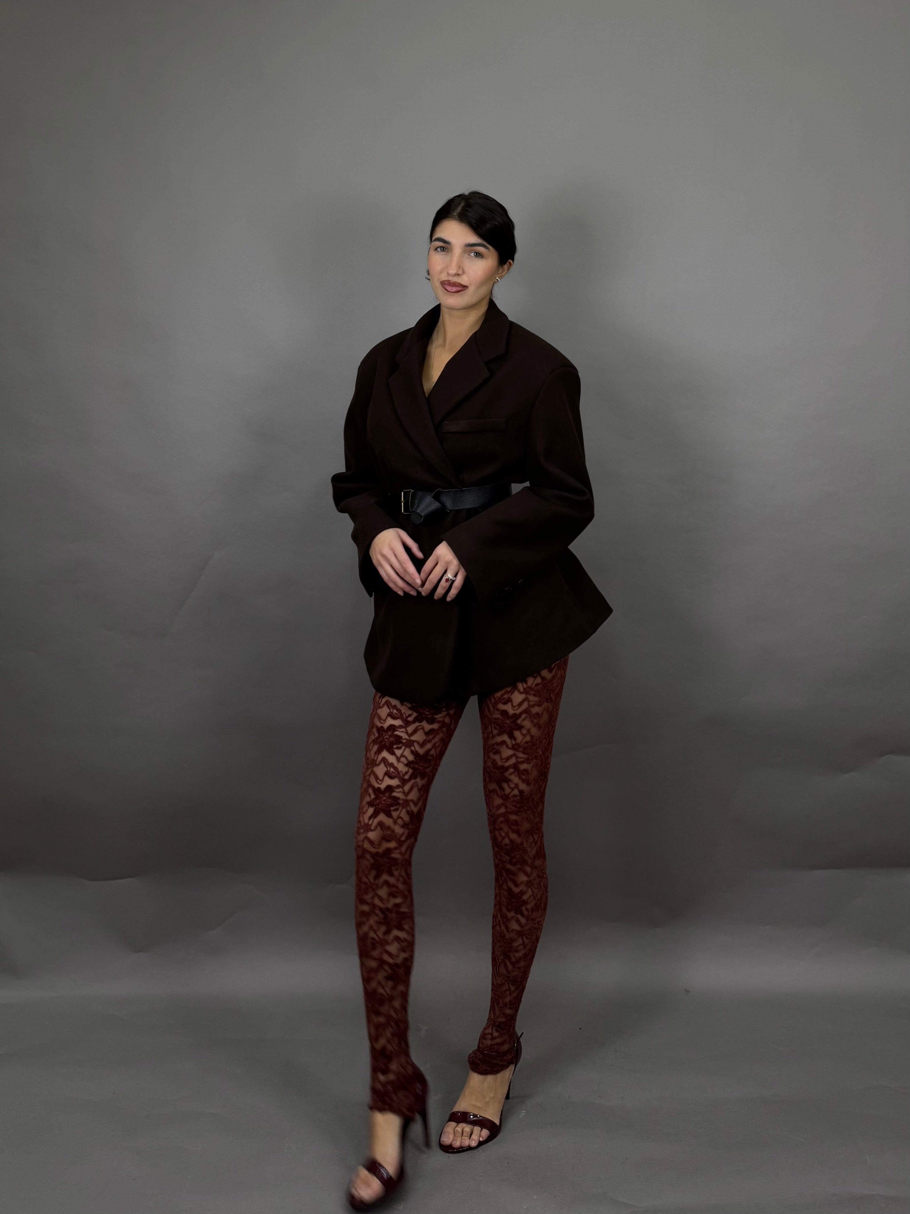 Giacca by just marrone