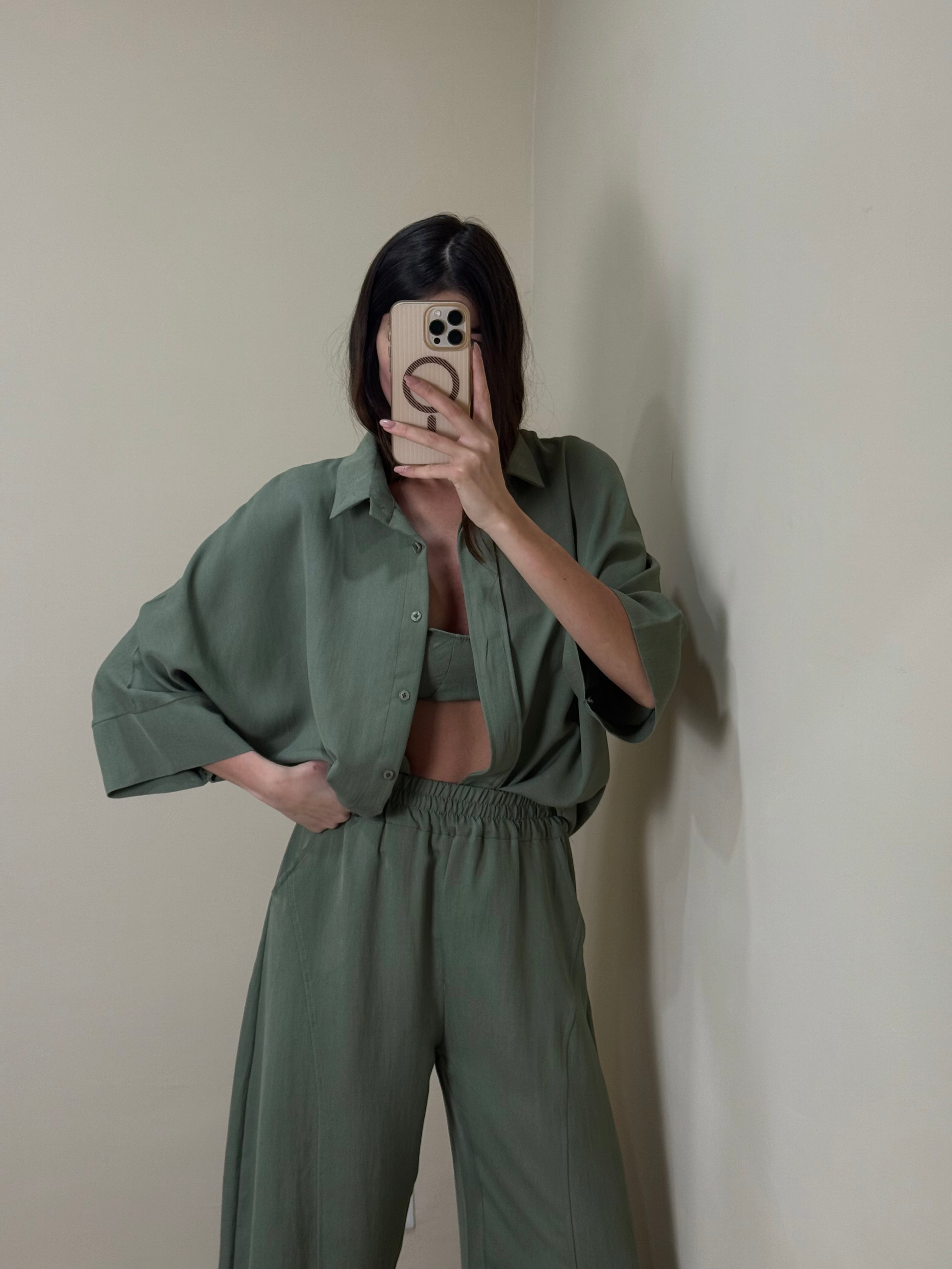 Coordinato Malaga verde - LadyB Shop Online