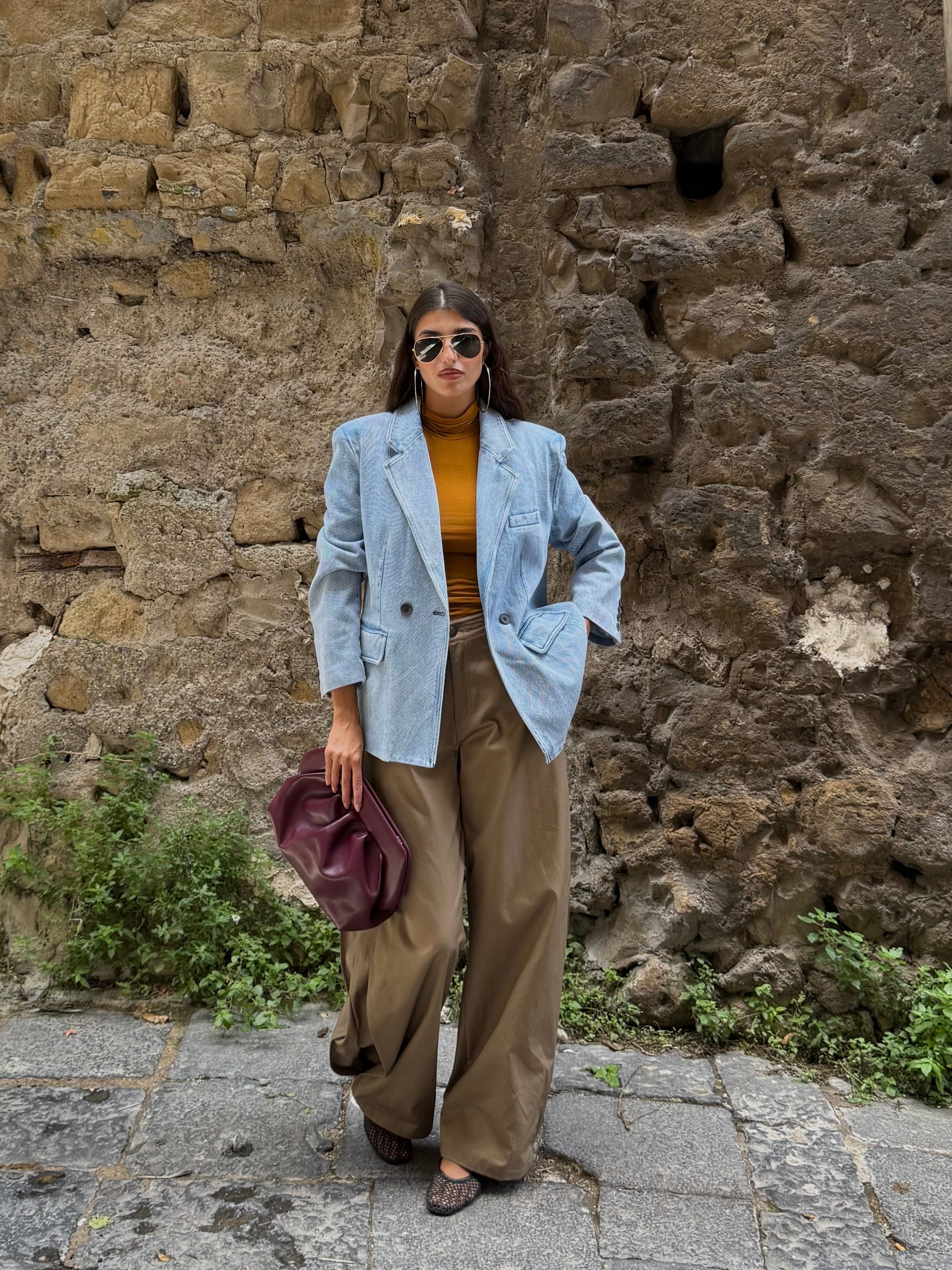 Blazer in jeans by lumina