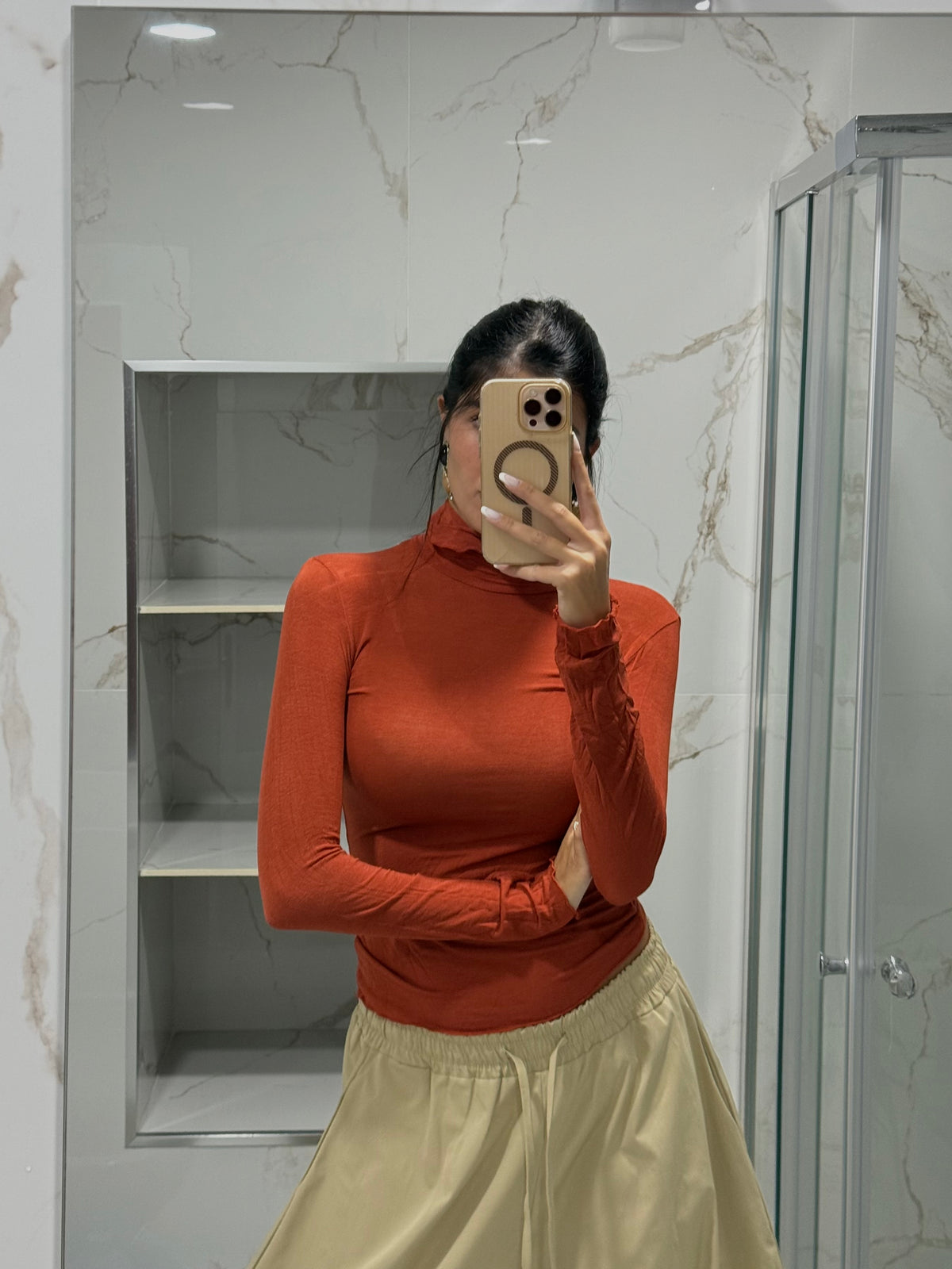 Maglia misto cachemire