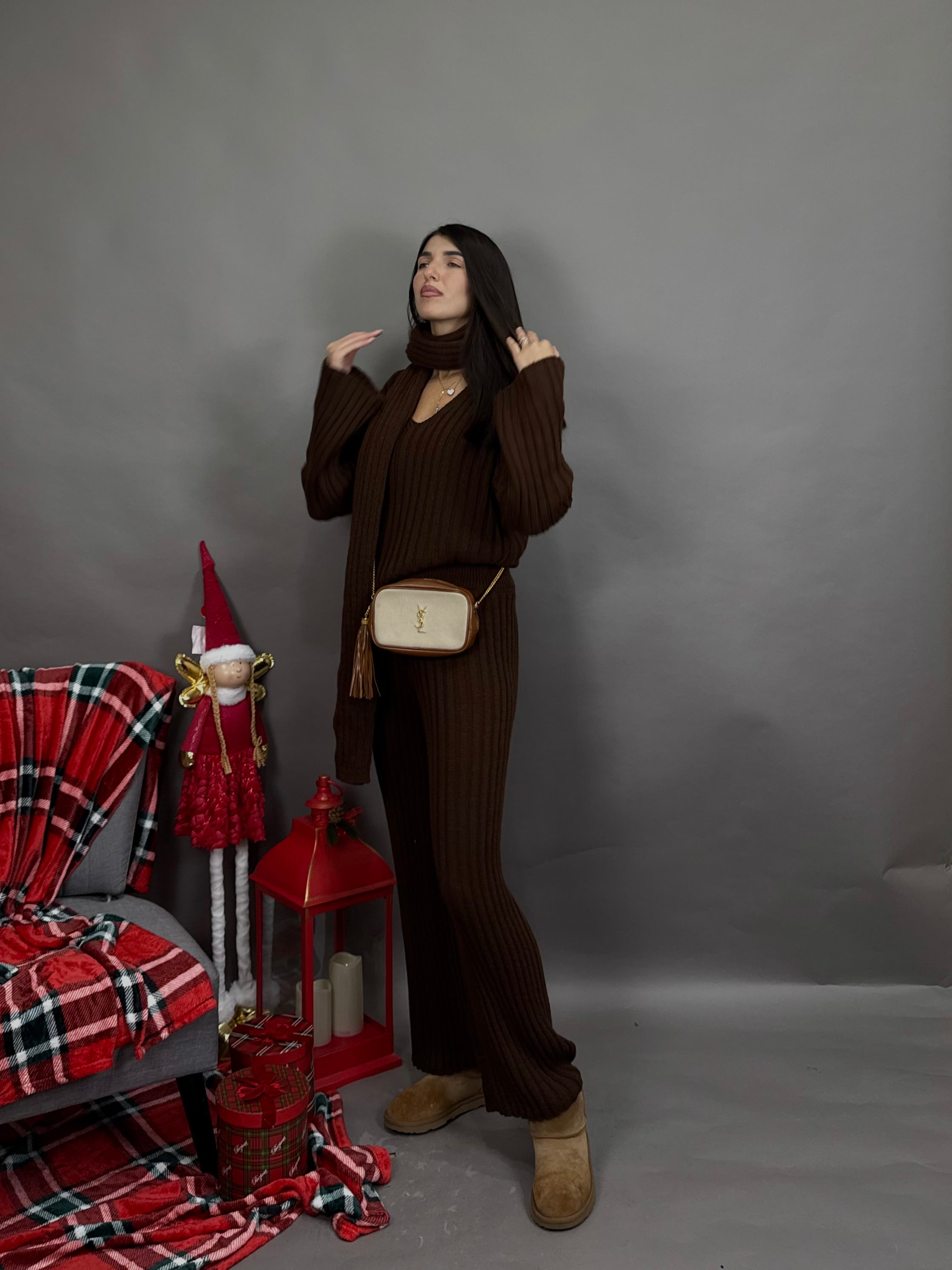 Coordinato Gaia marrone
