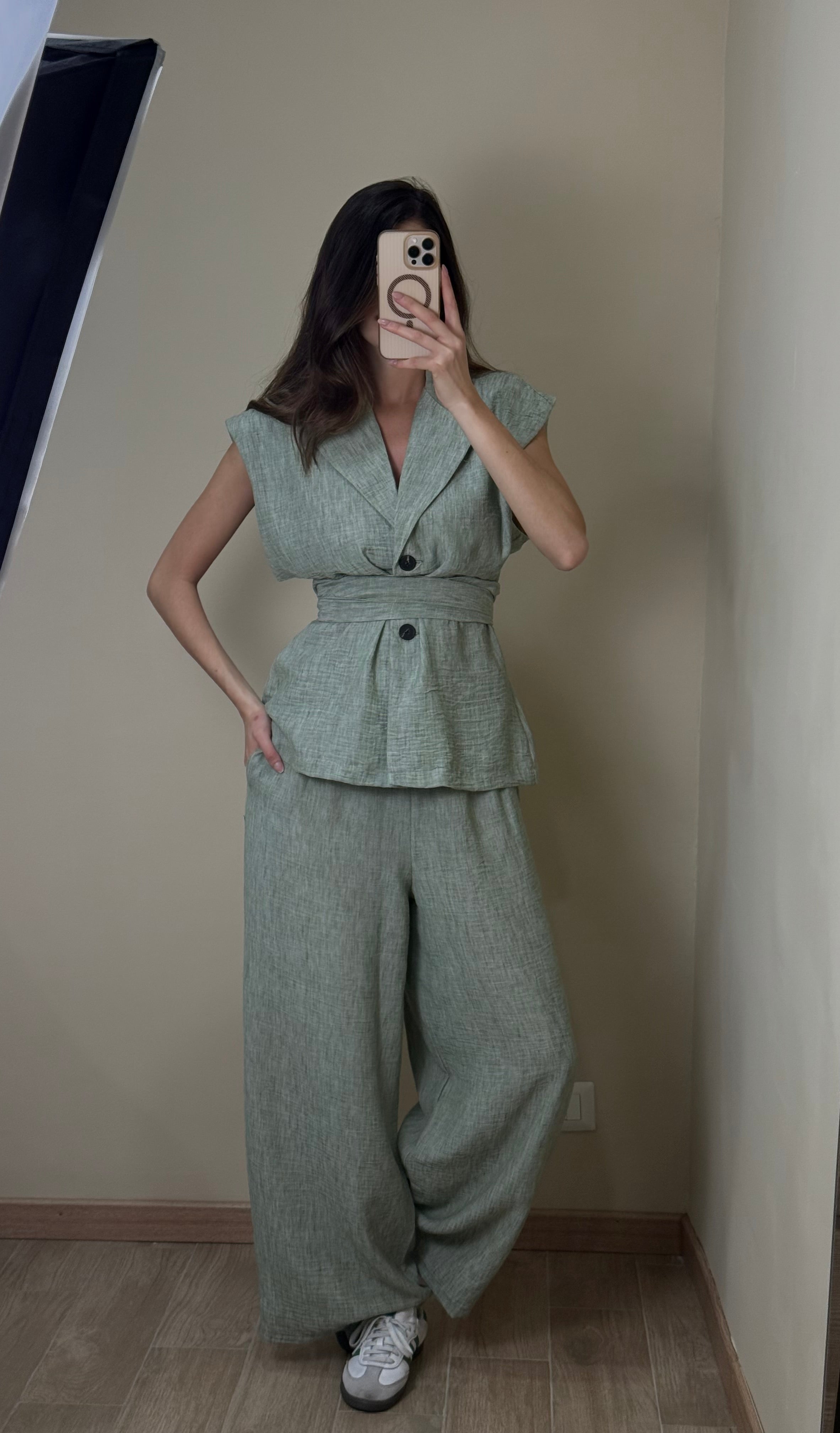Tailleur Jane verde