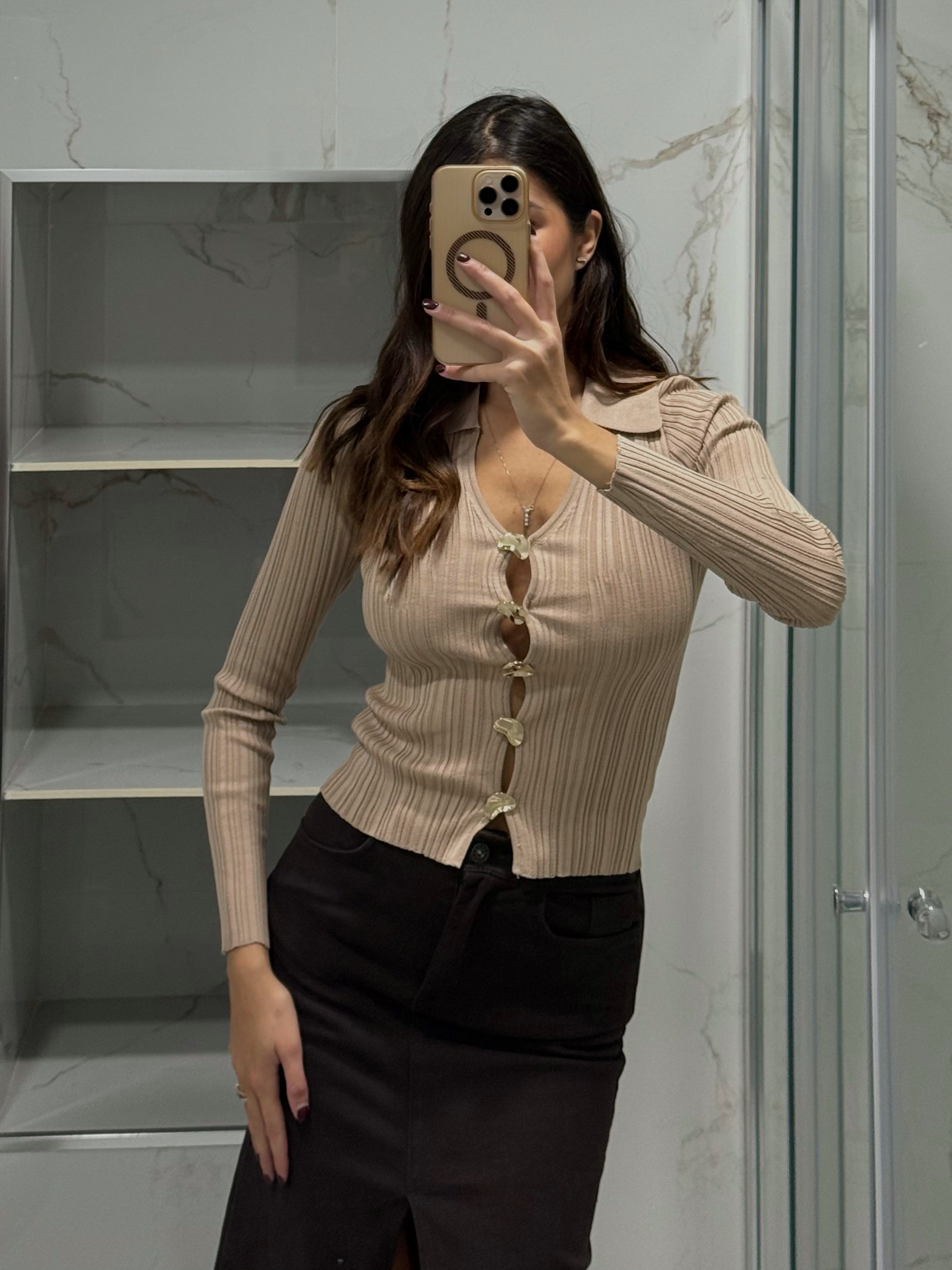 Maglia gioiello fango