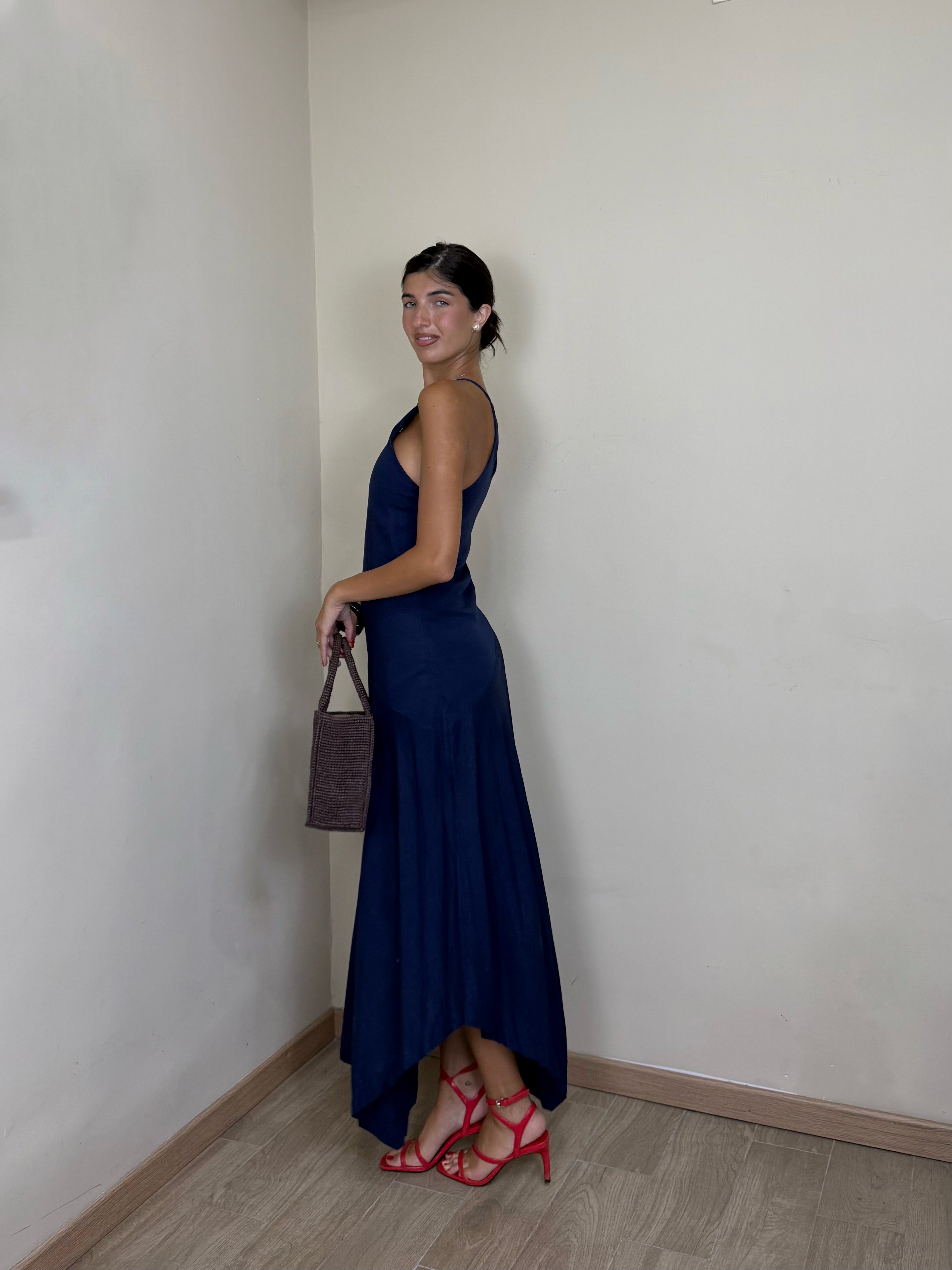 Dress in Lino by Lumina