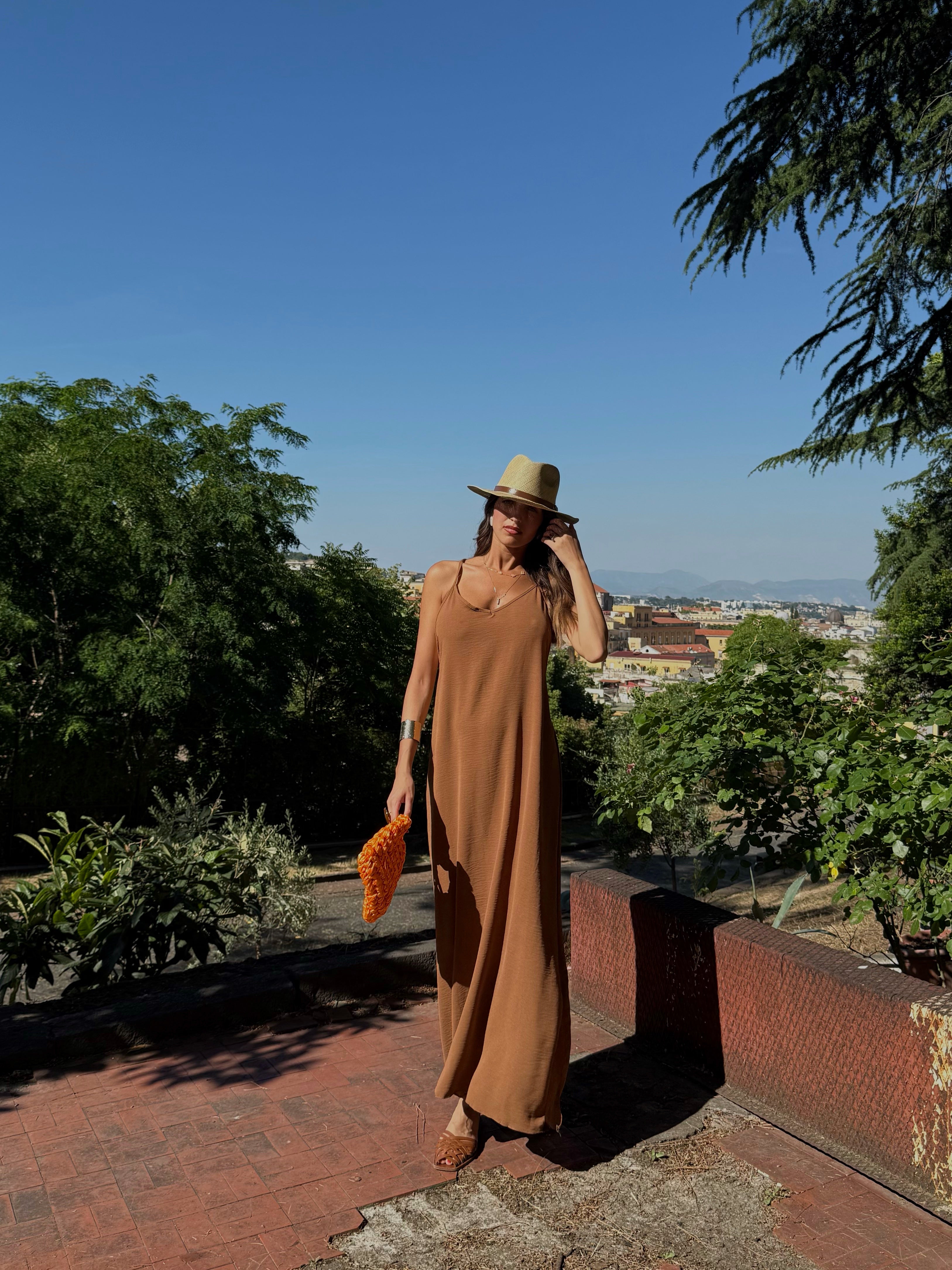 Dress gitana marrone - LadyB Shop Online