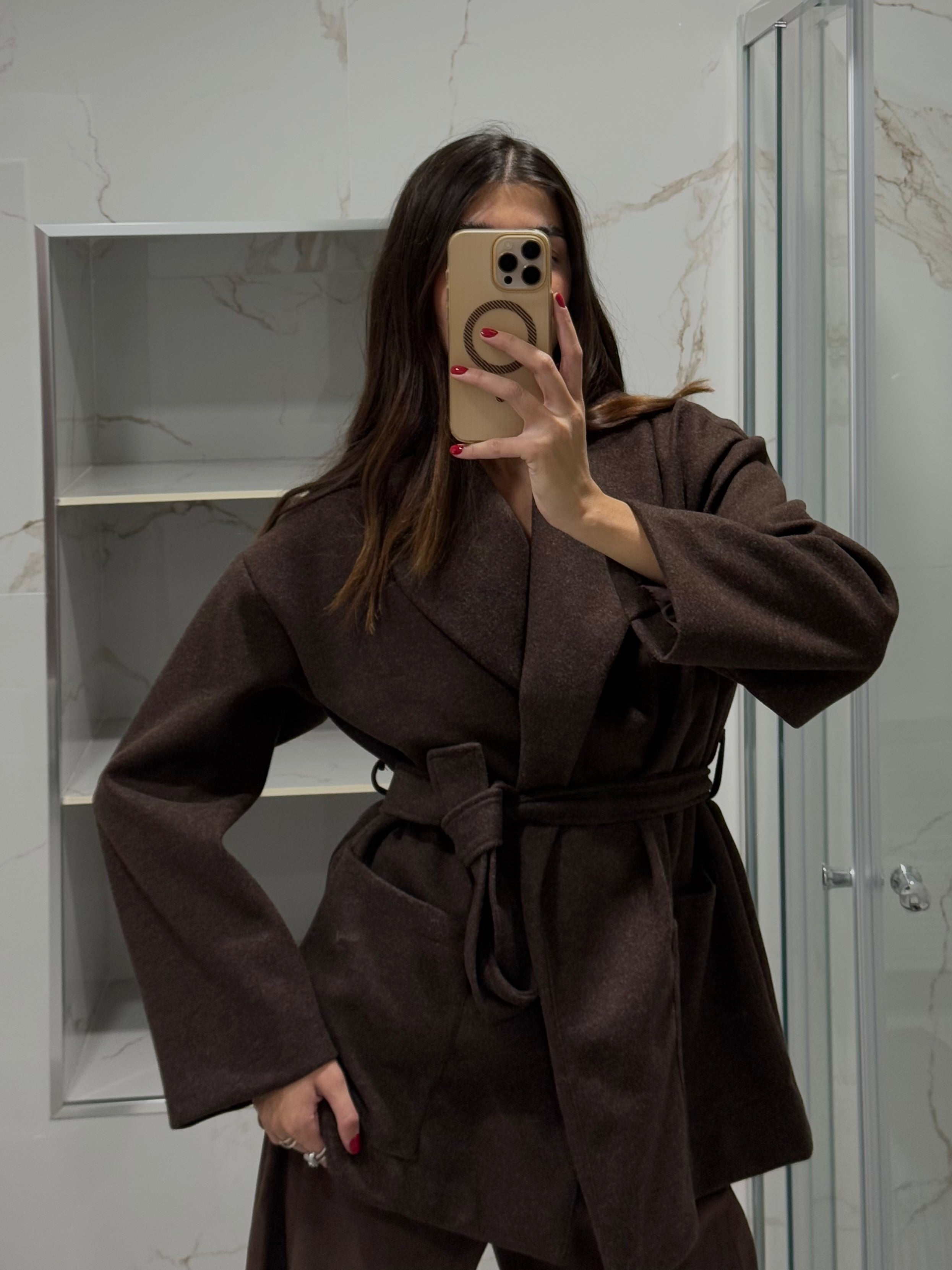 Blazer Karen marrone