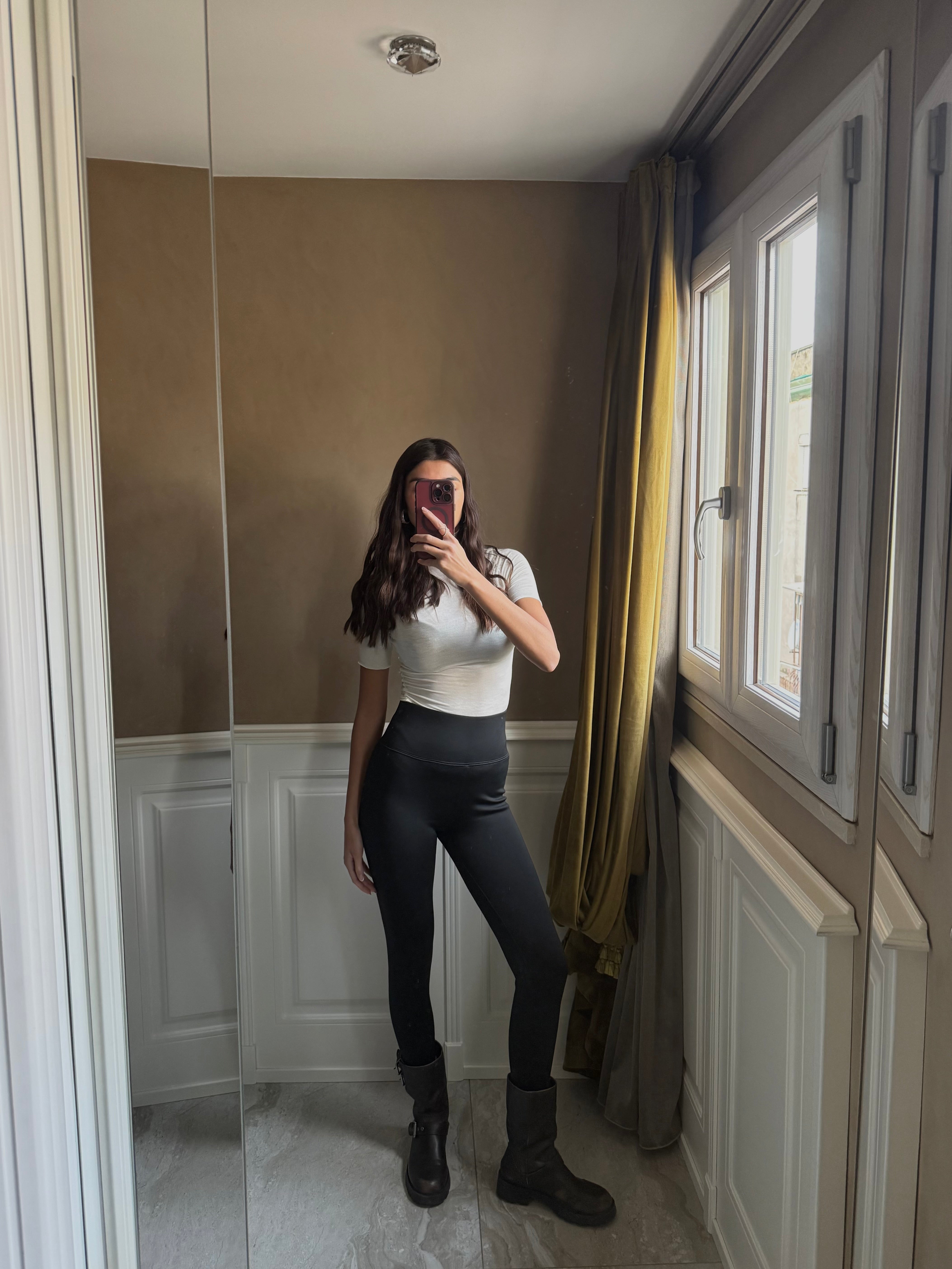 Leggins termico nero