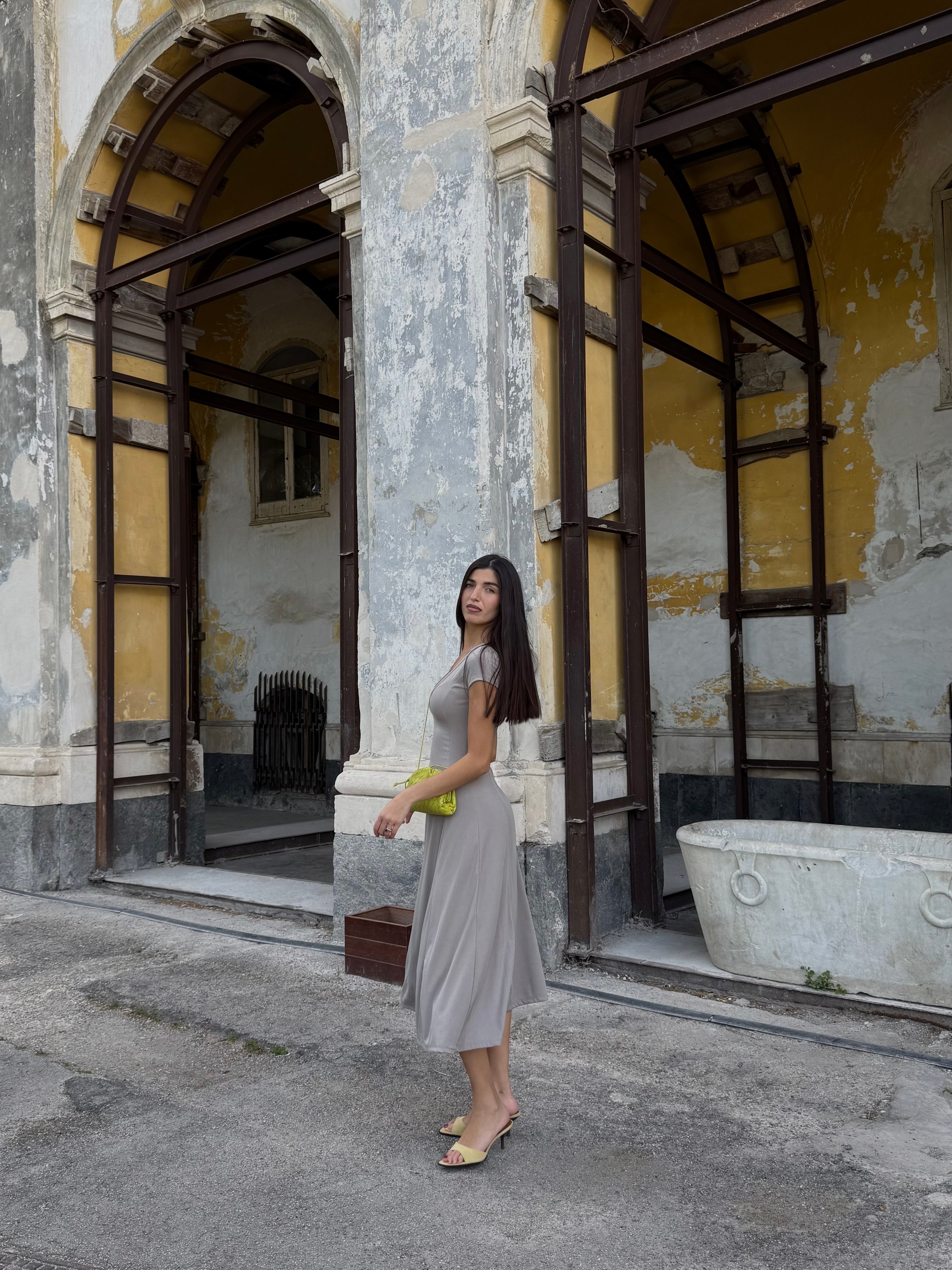 Dress Penelope fango