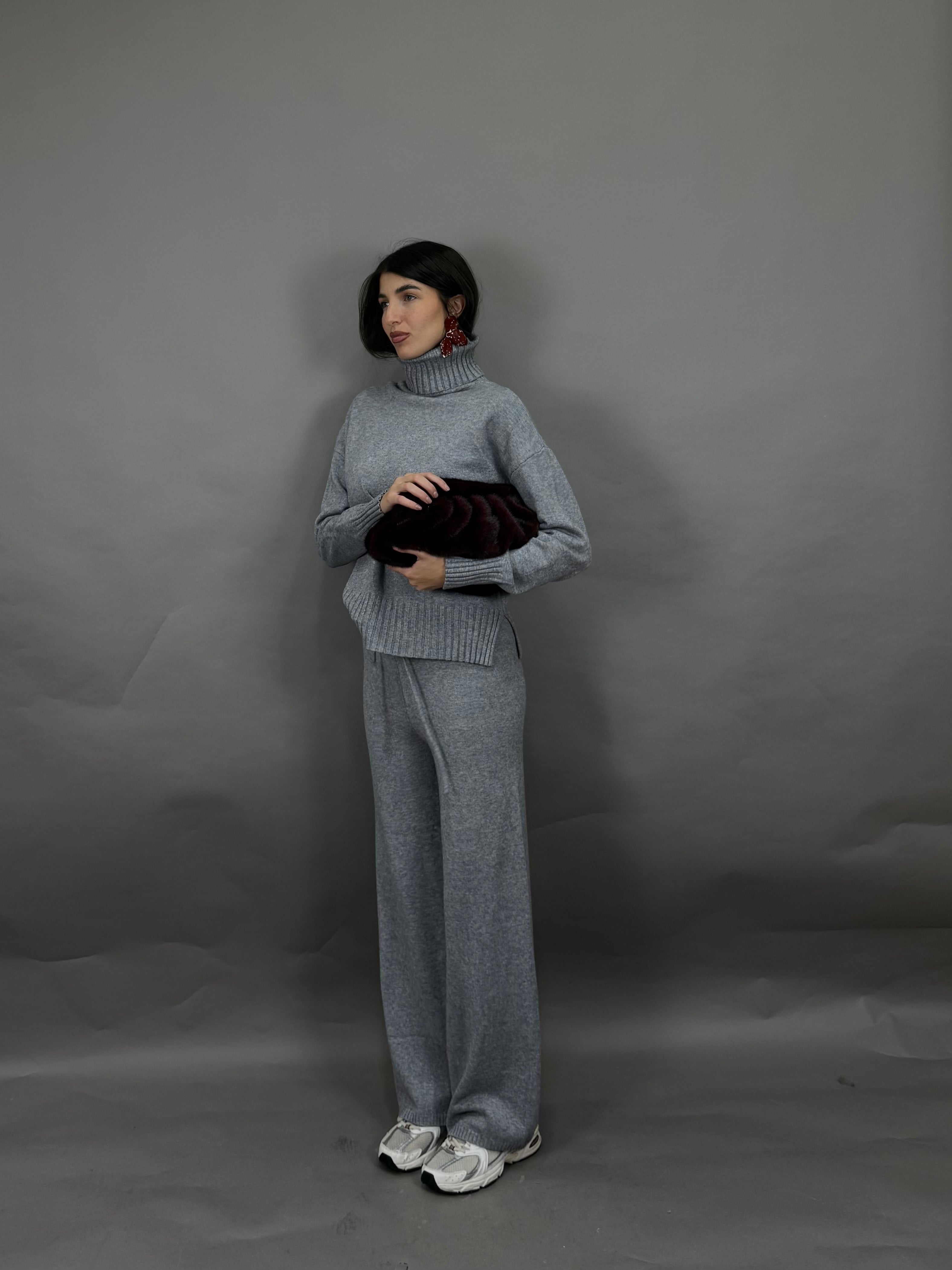 Coordinato winter grigio