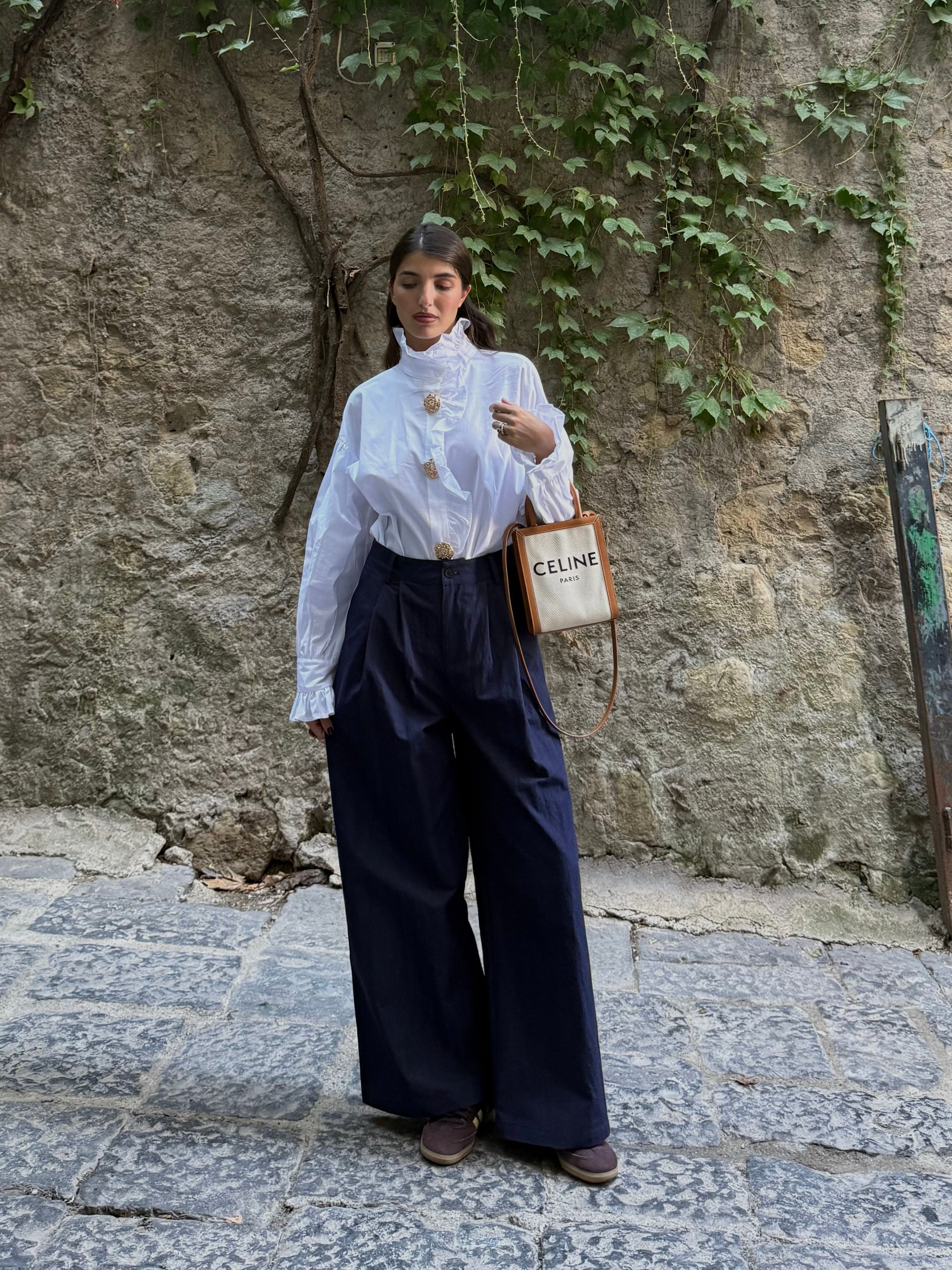 Pantalone blu denim lumina