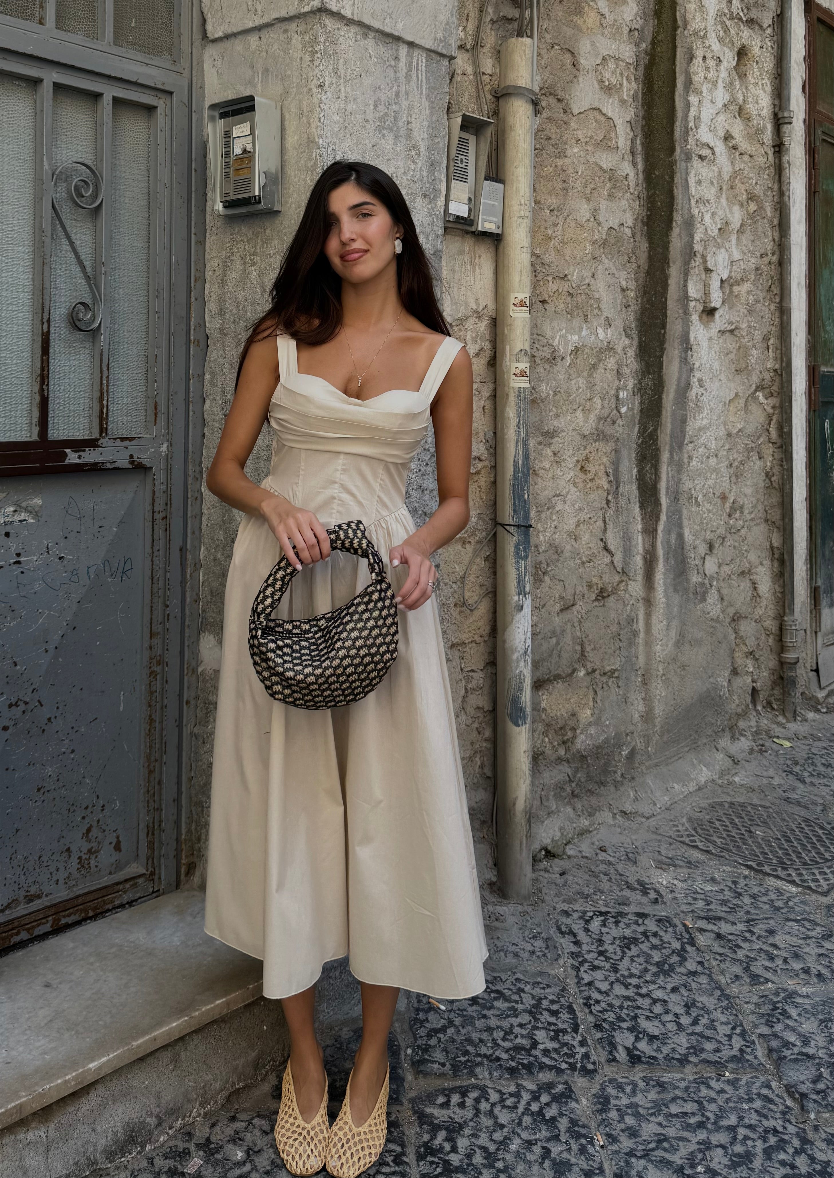 Dress Marylin beige - LadyB Shop Online