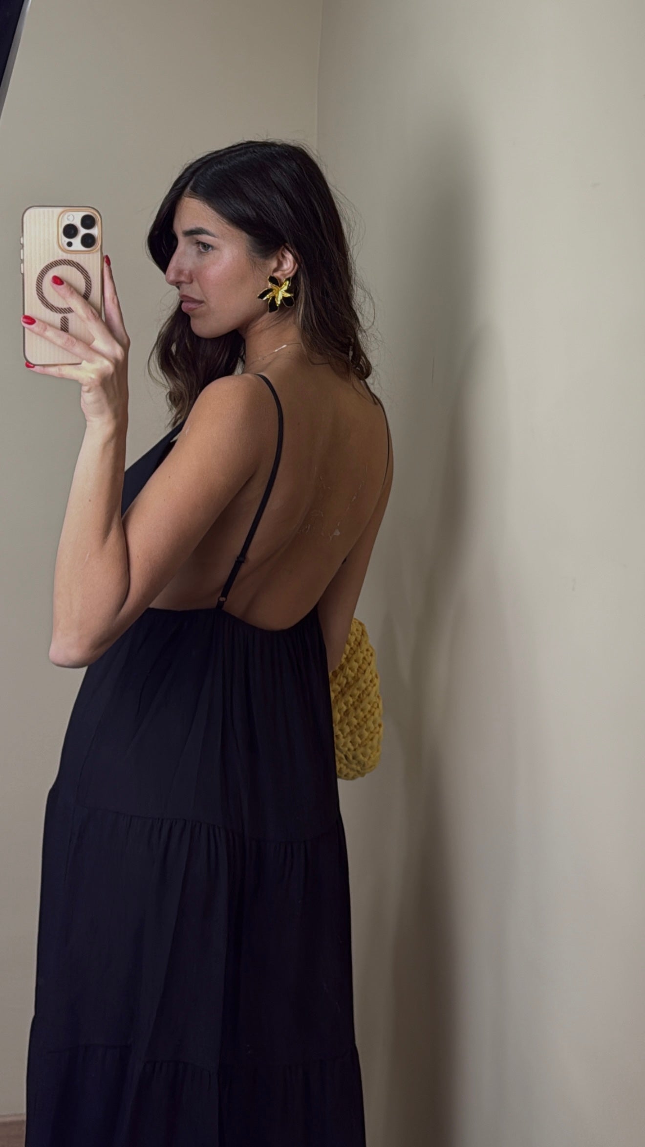 Dress Positano nero - LadyB Shop Online