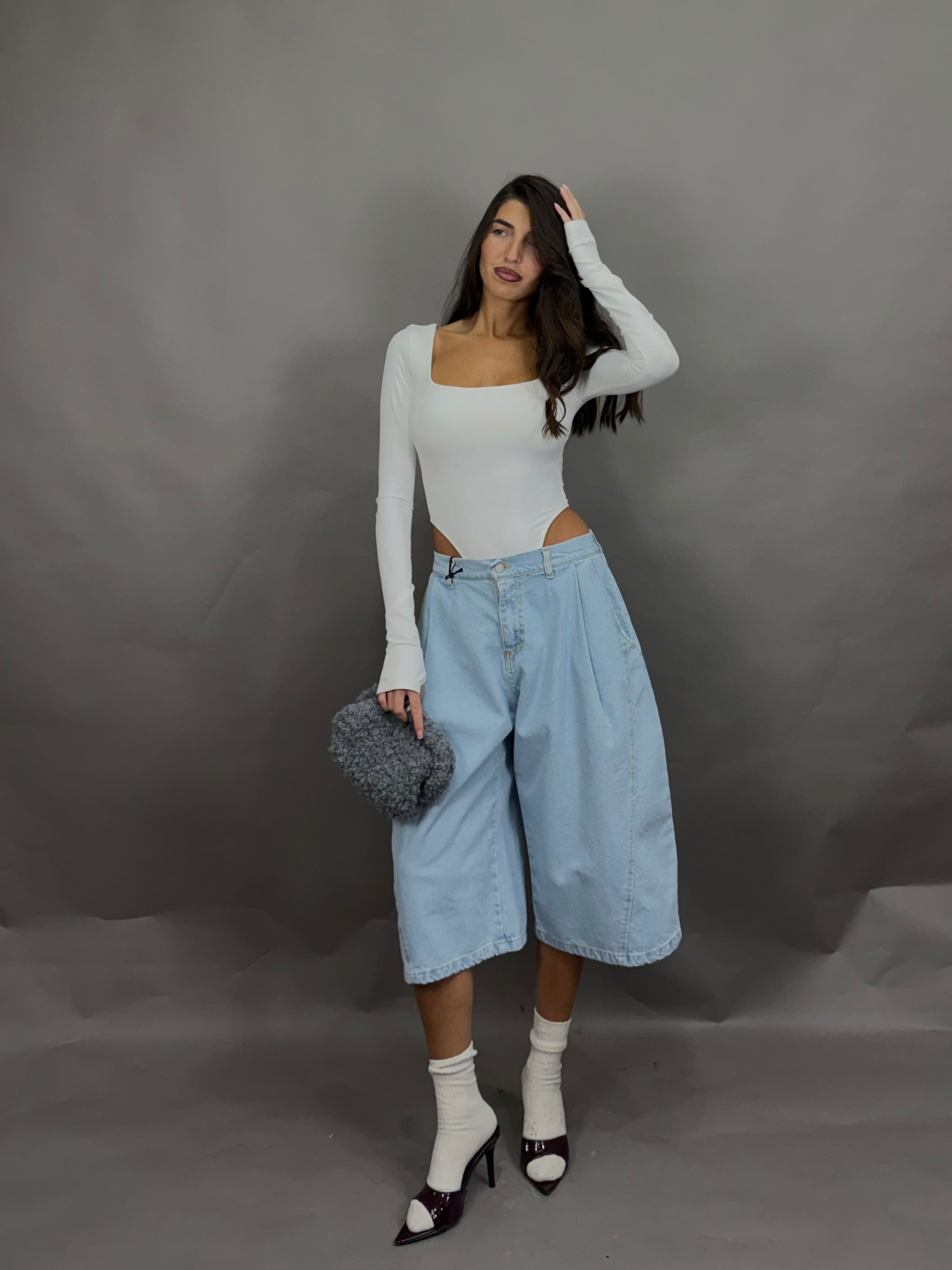 Bermuda in jeans by just
