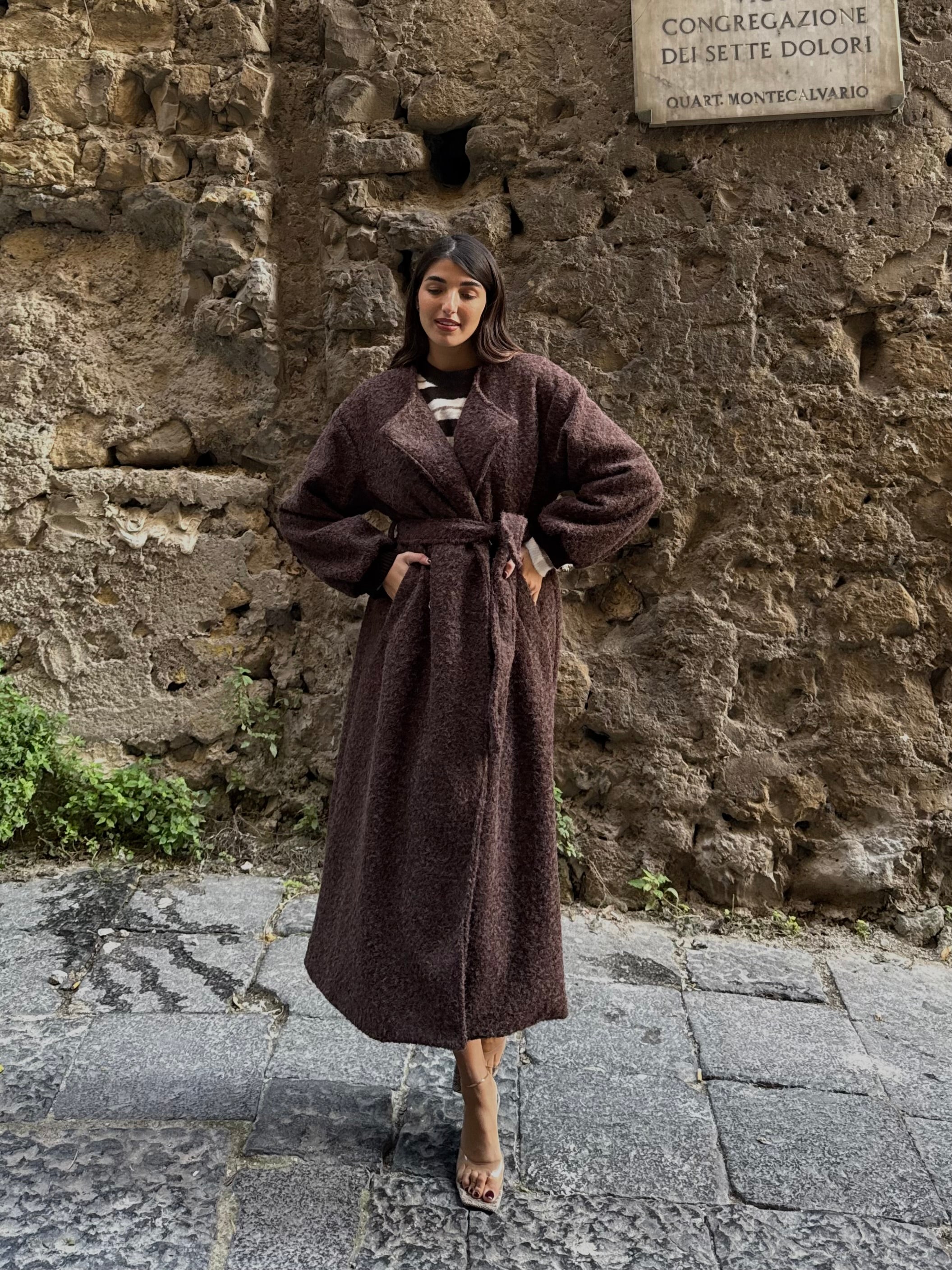 Cappotto Vienna marrone