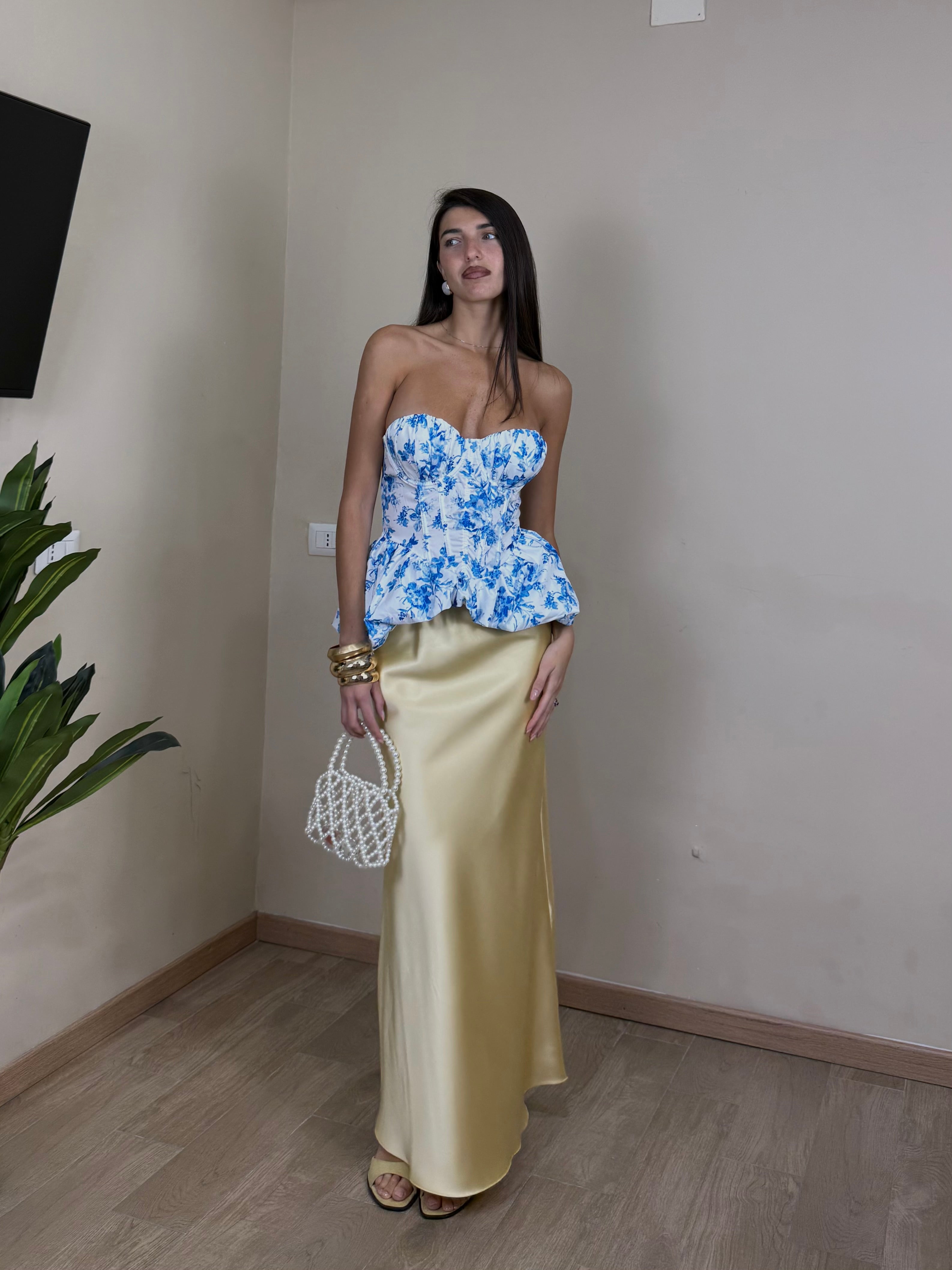 Corpetto Benni fiori