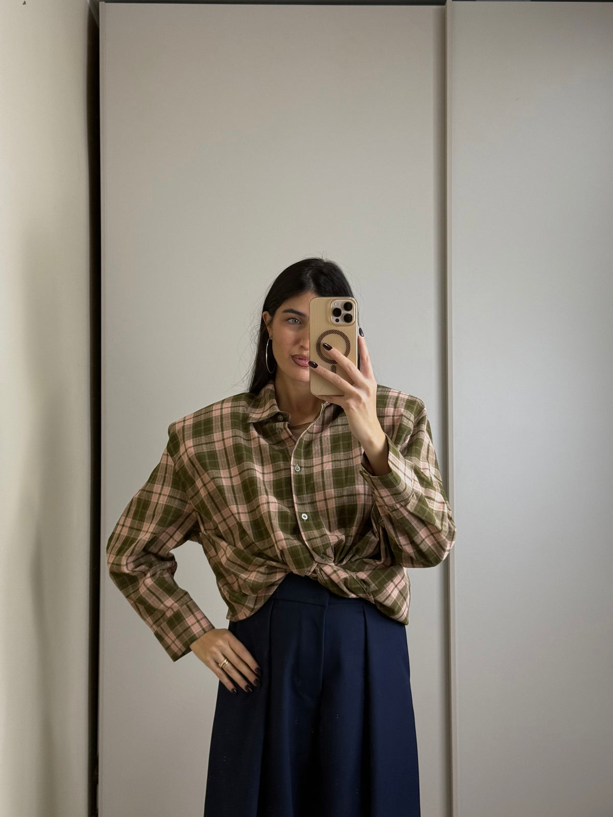 Camicia quadri by Just West