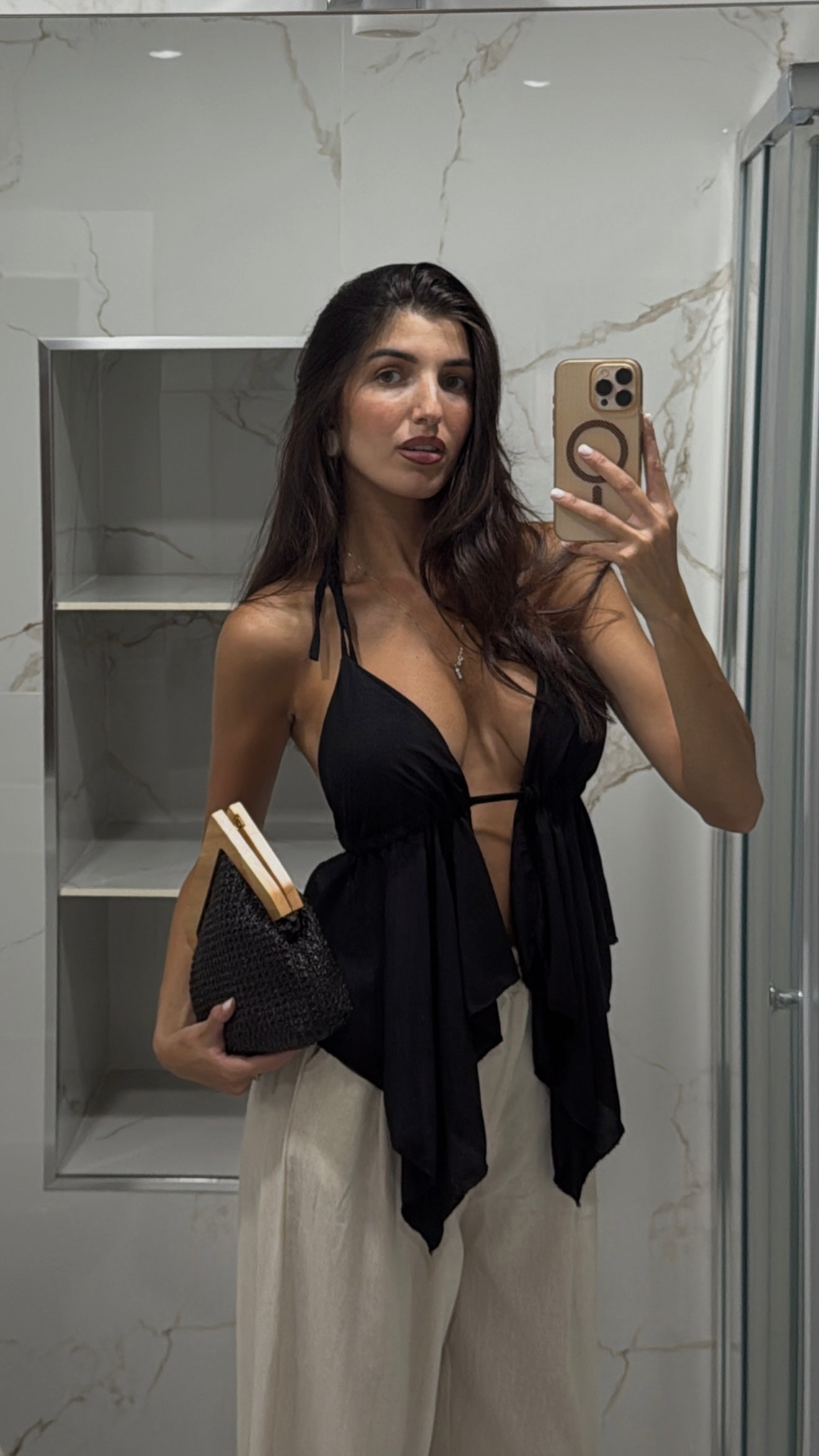 Top Lori nero - LadyB Shop Online