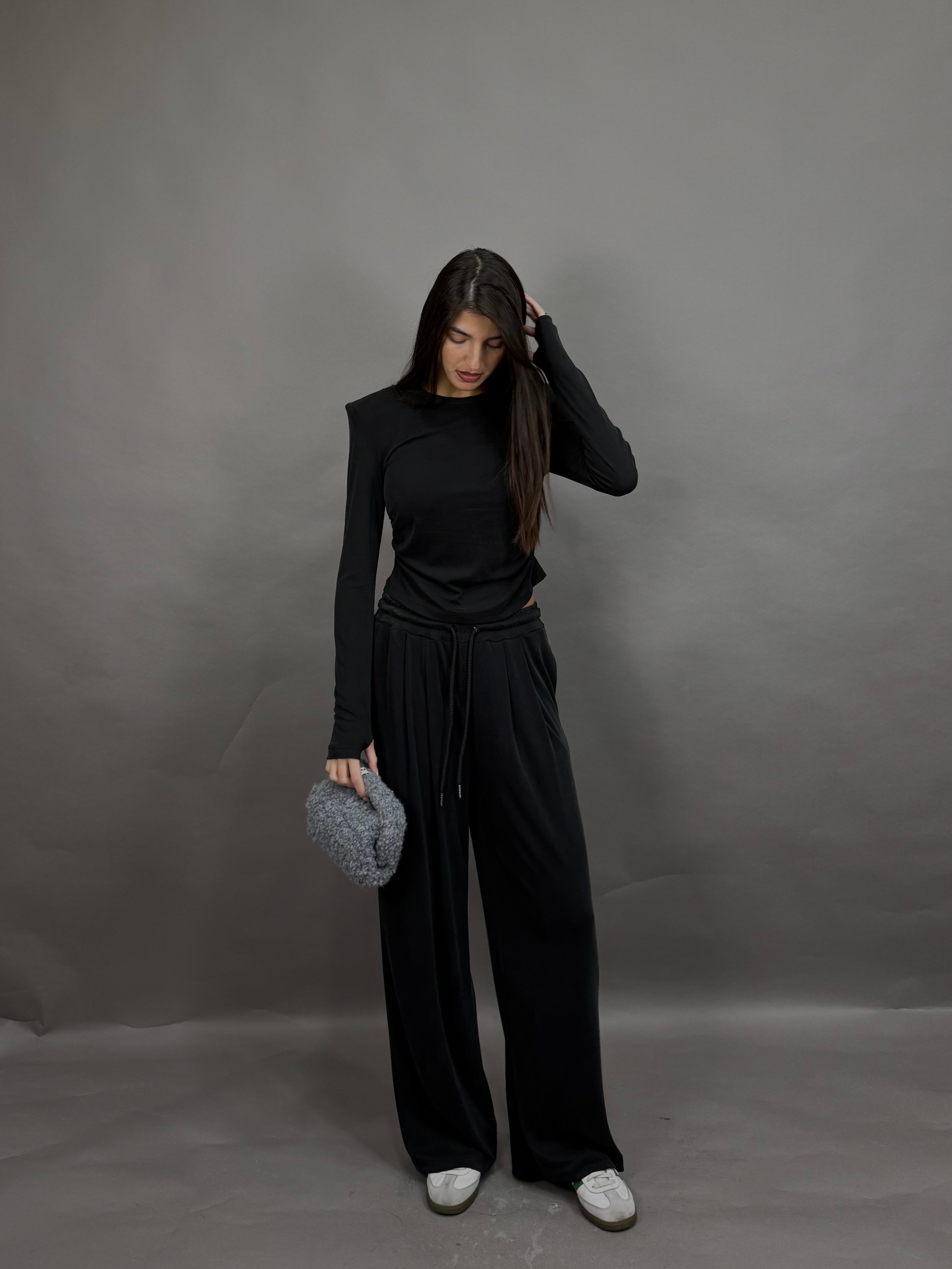 Coordinato comfy  nero