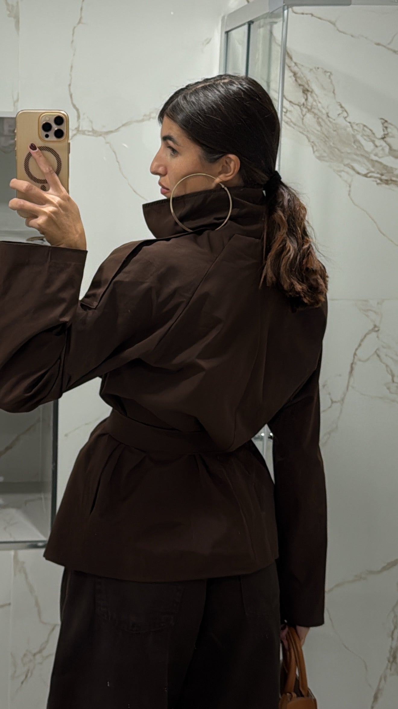 Trench cioccolato