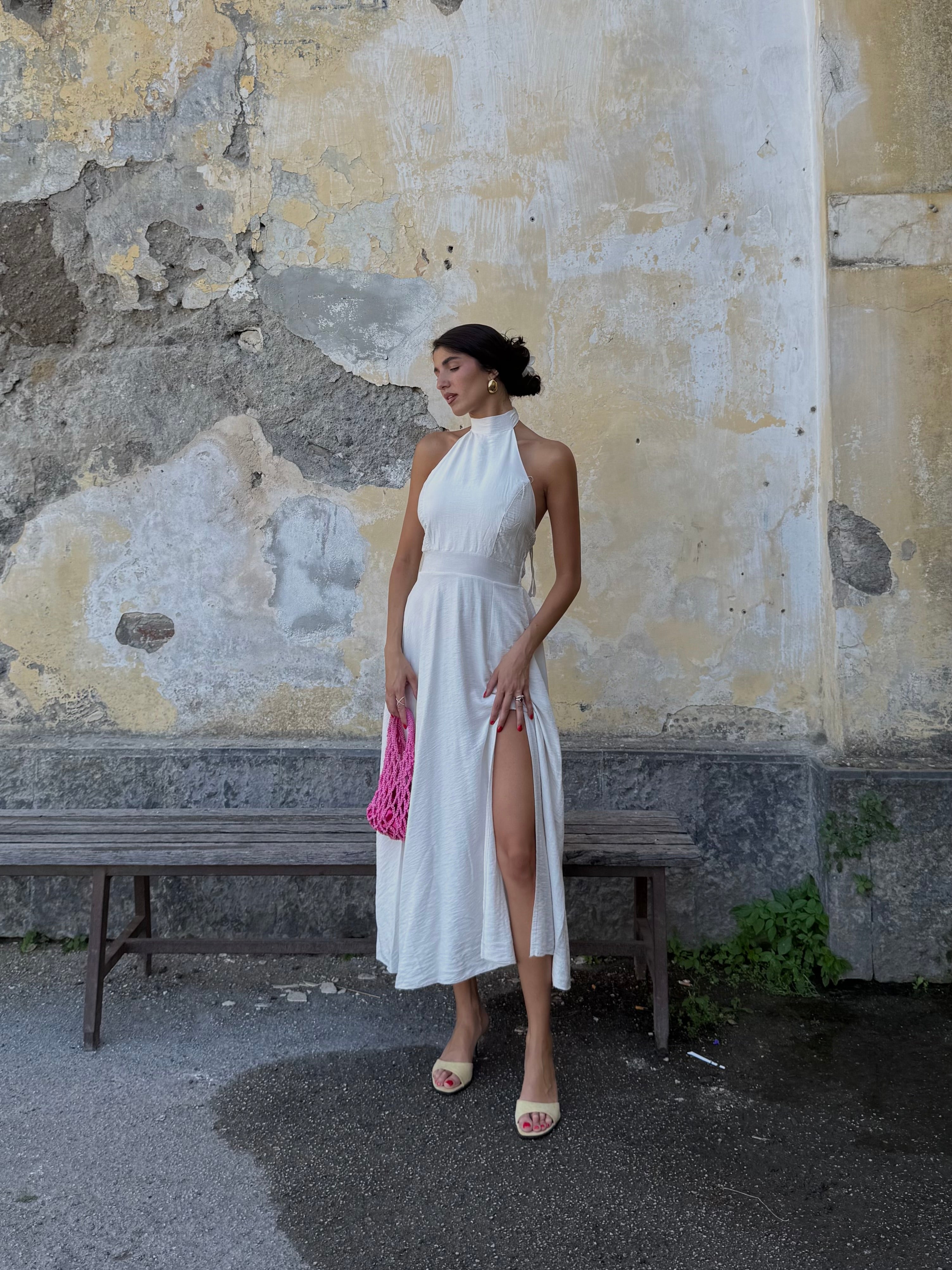 Dress scollo americana
