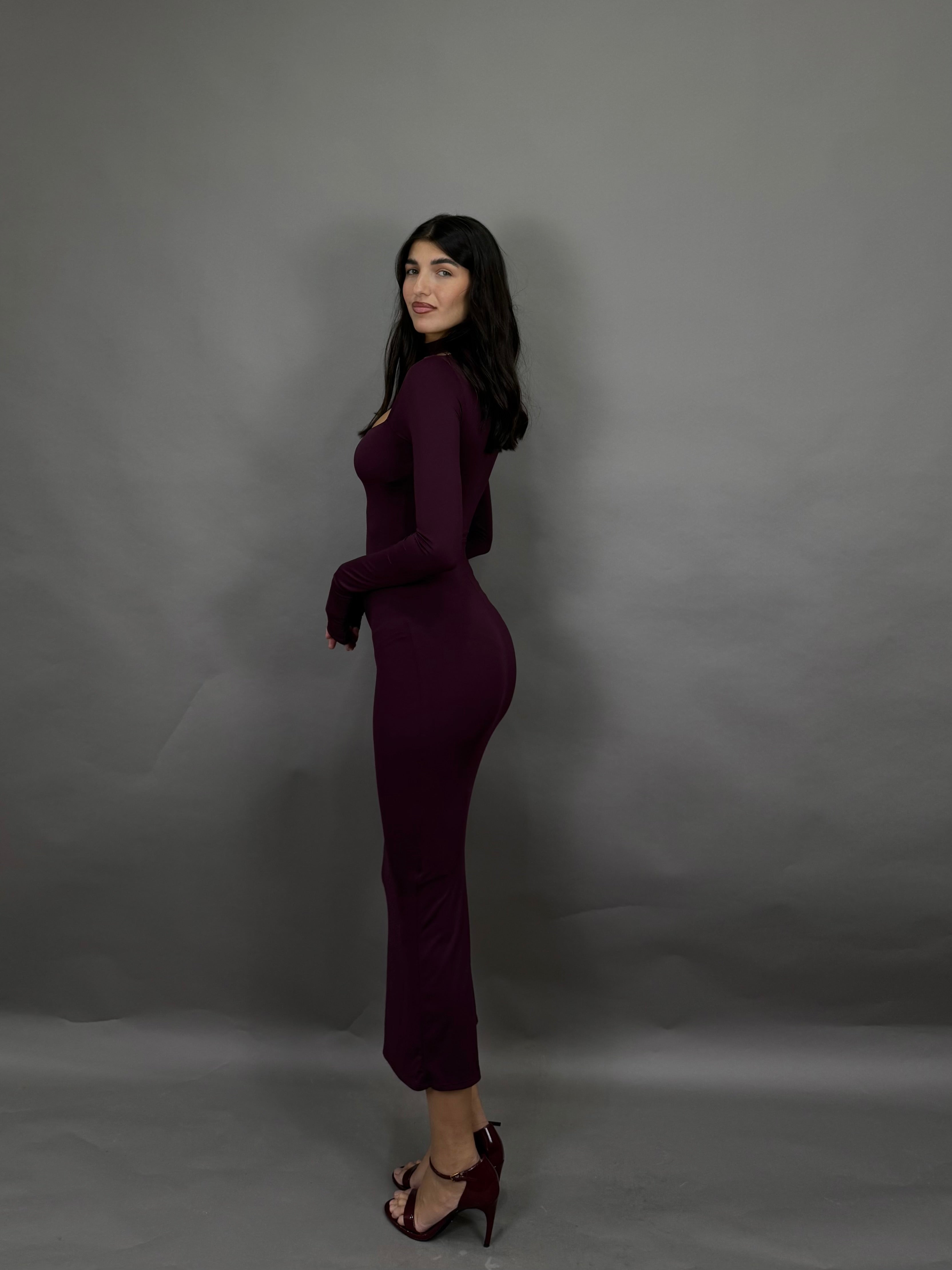 Dress Luci bordeaux