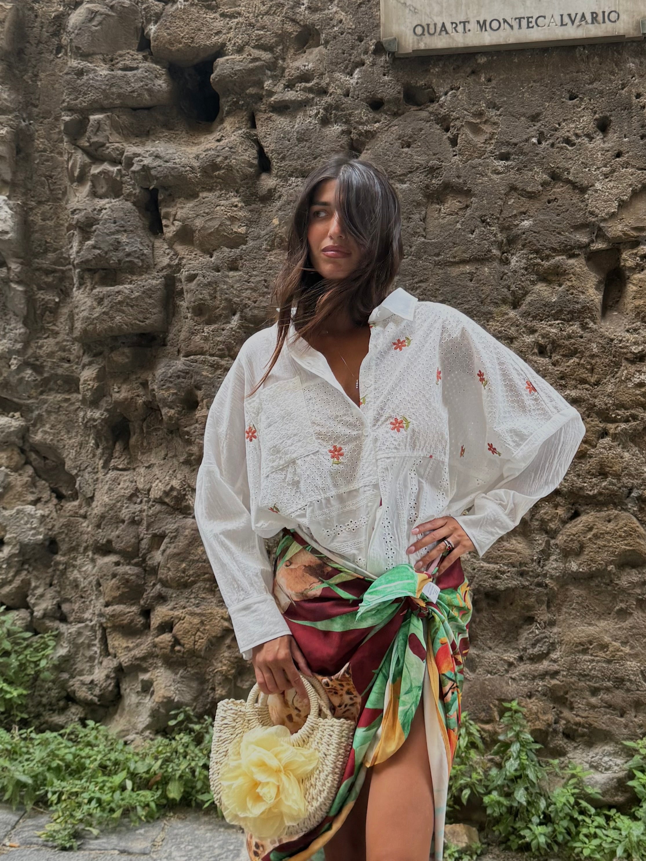 Camicia fiorellini