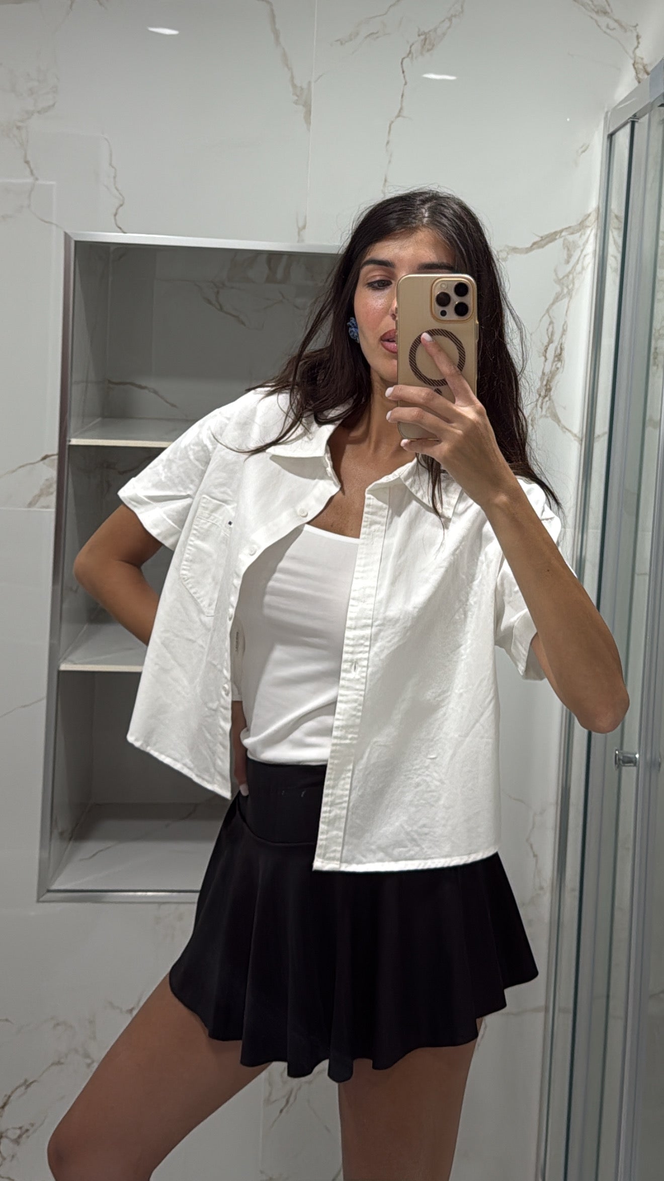 Camicia+canotta in cotone - LadyB Shop Online