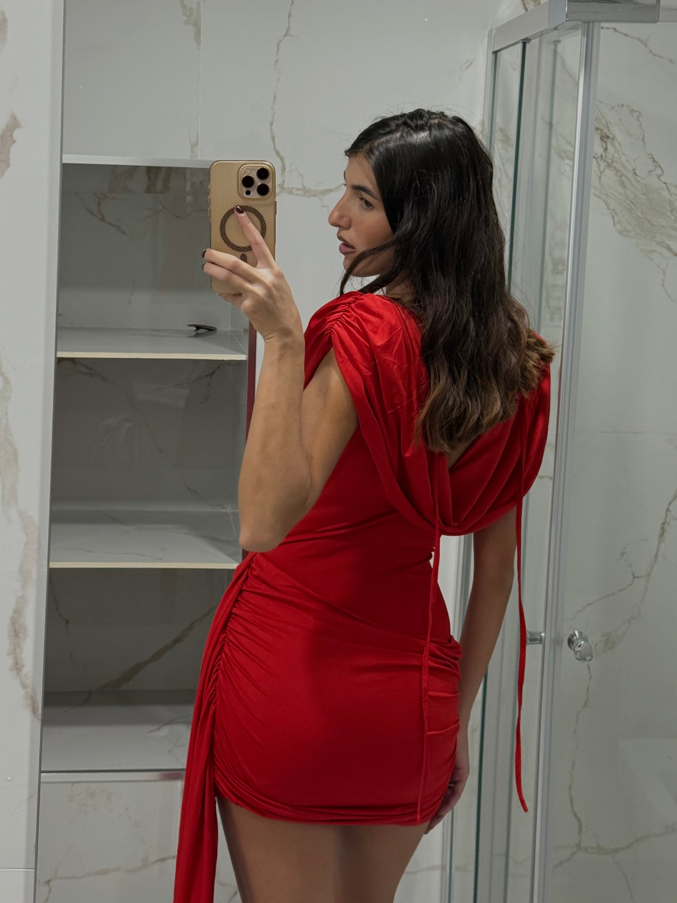 Dress Gilda rosso