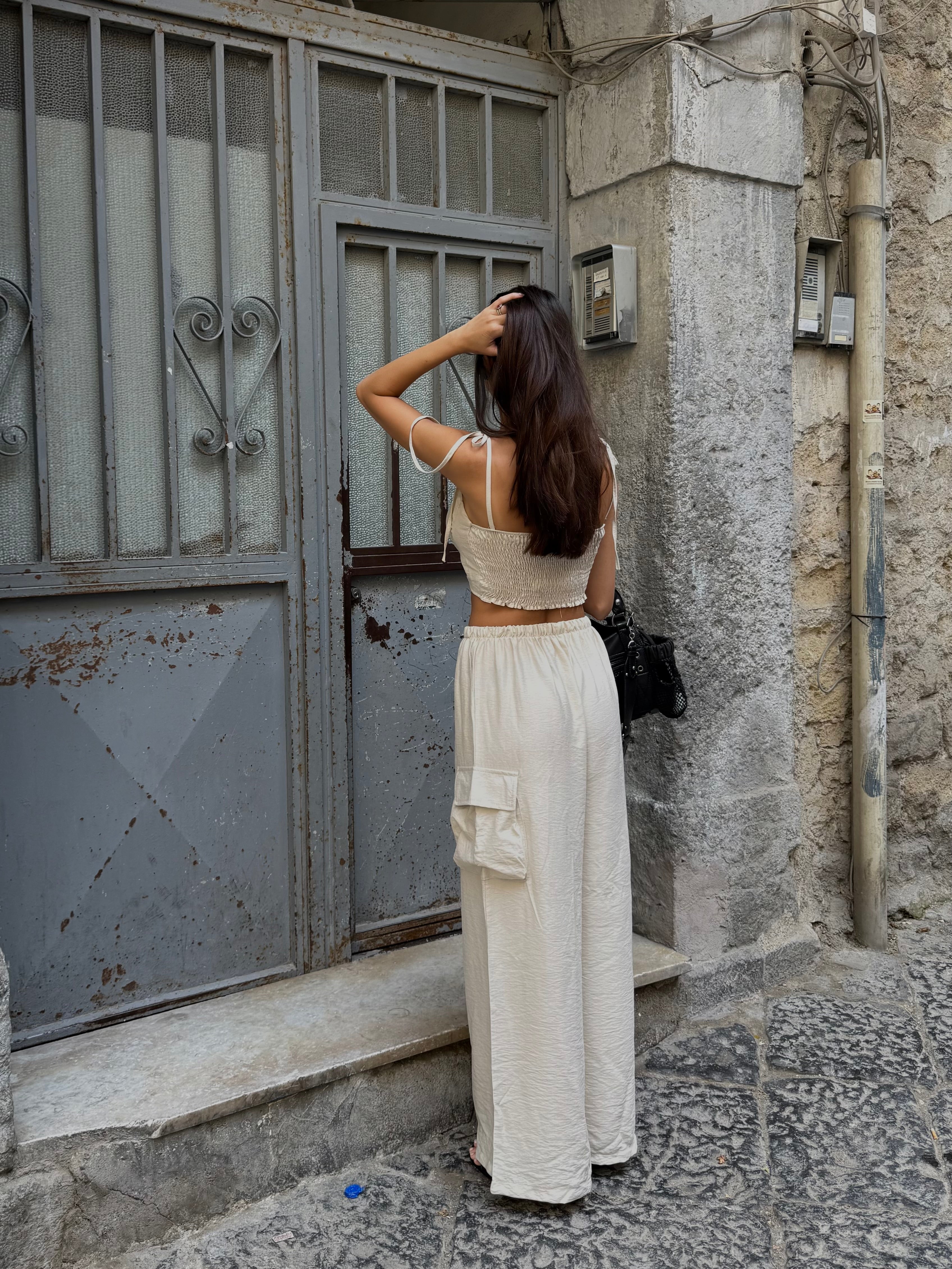 Coordinato cargo beige - LadyB Shop Online