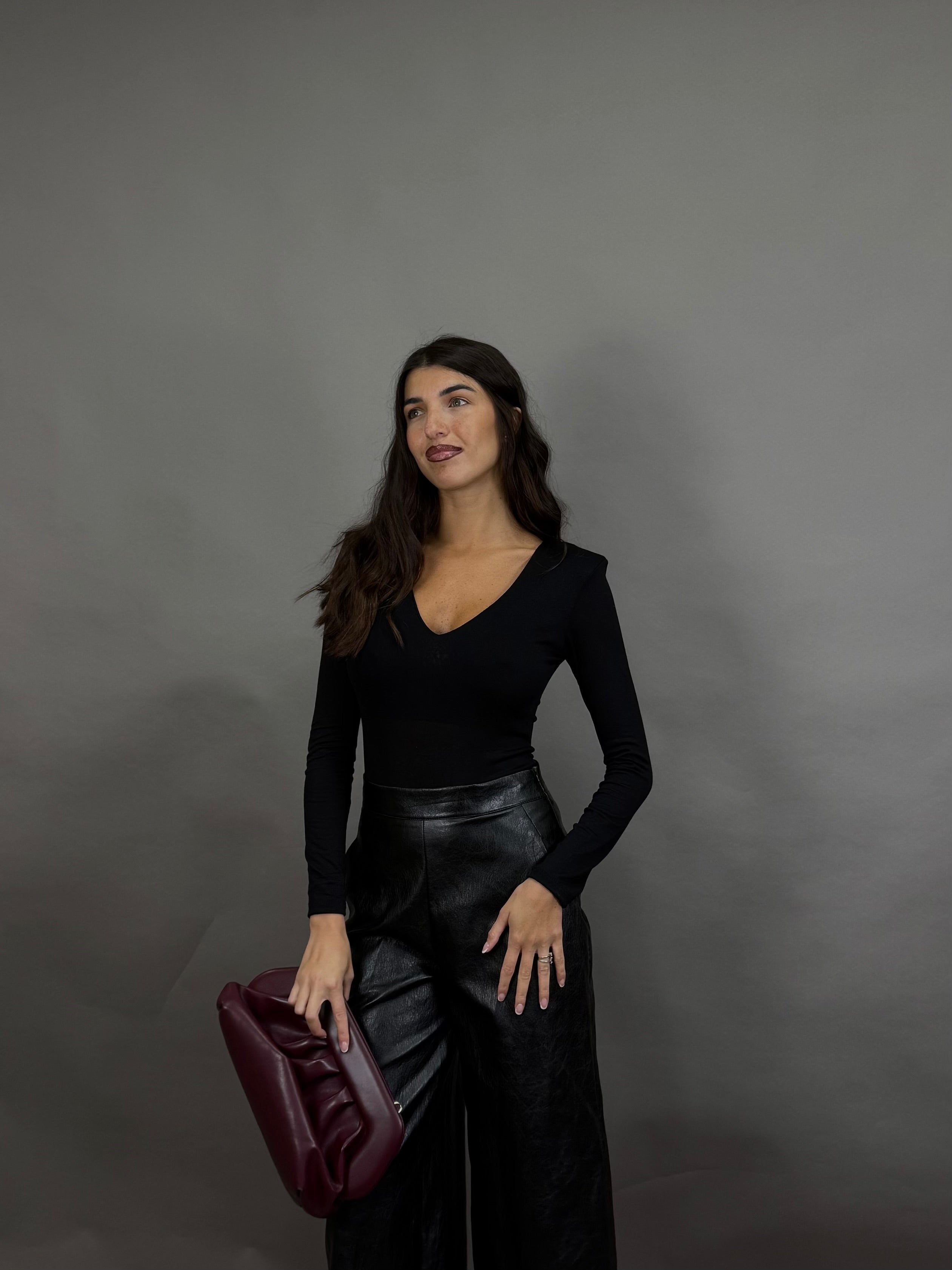 Body V spallina Nero