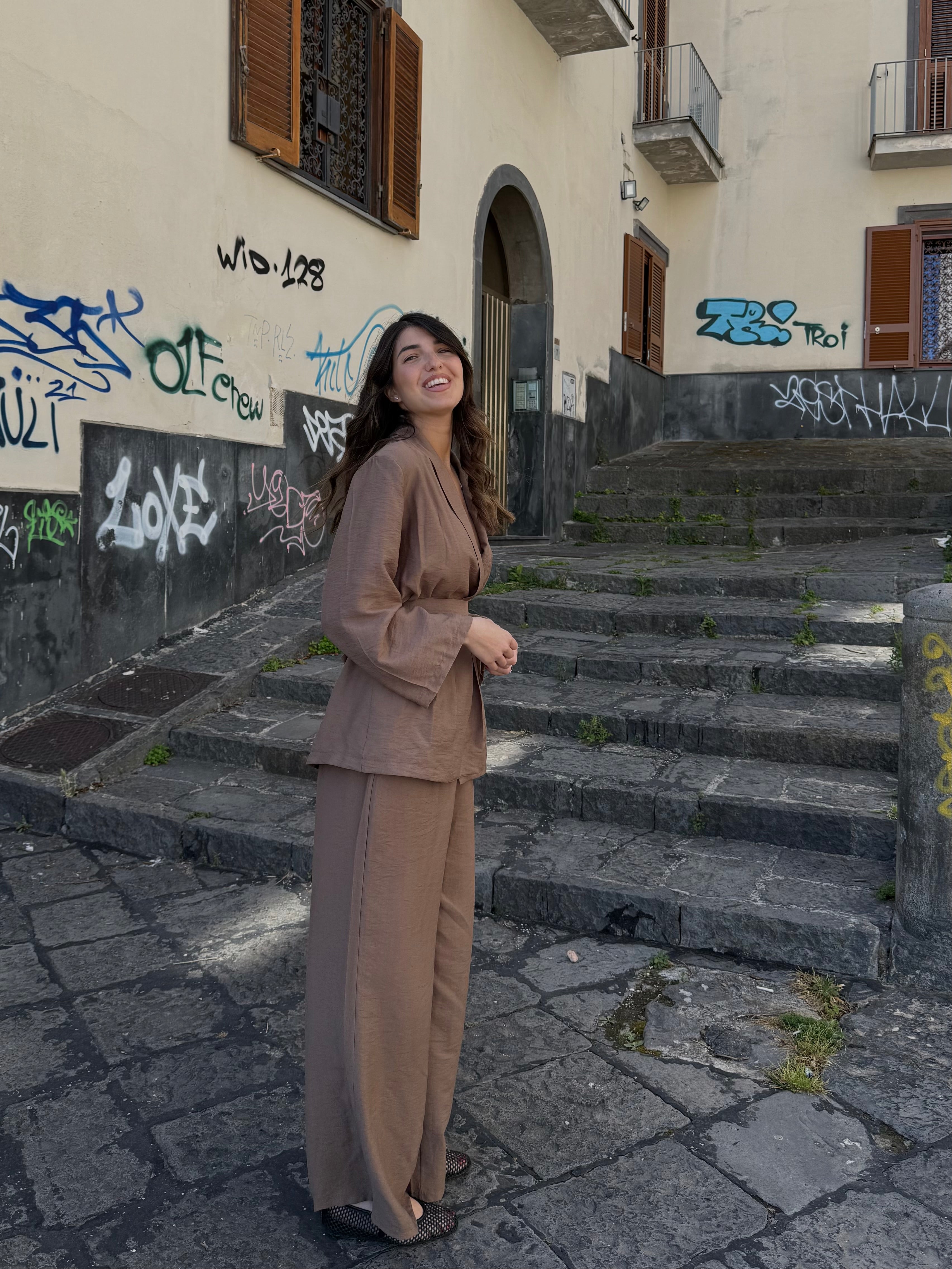 Tailleur Malta marrone - LadyB Shop Online