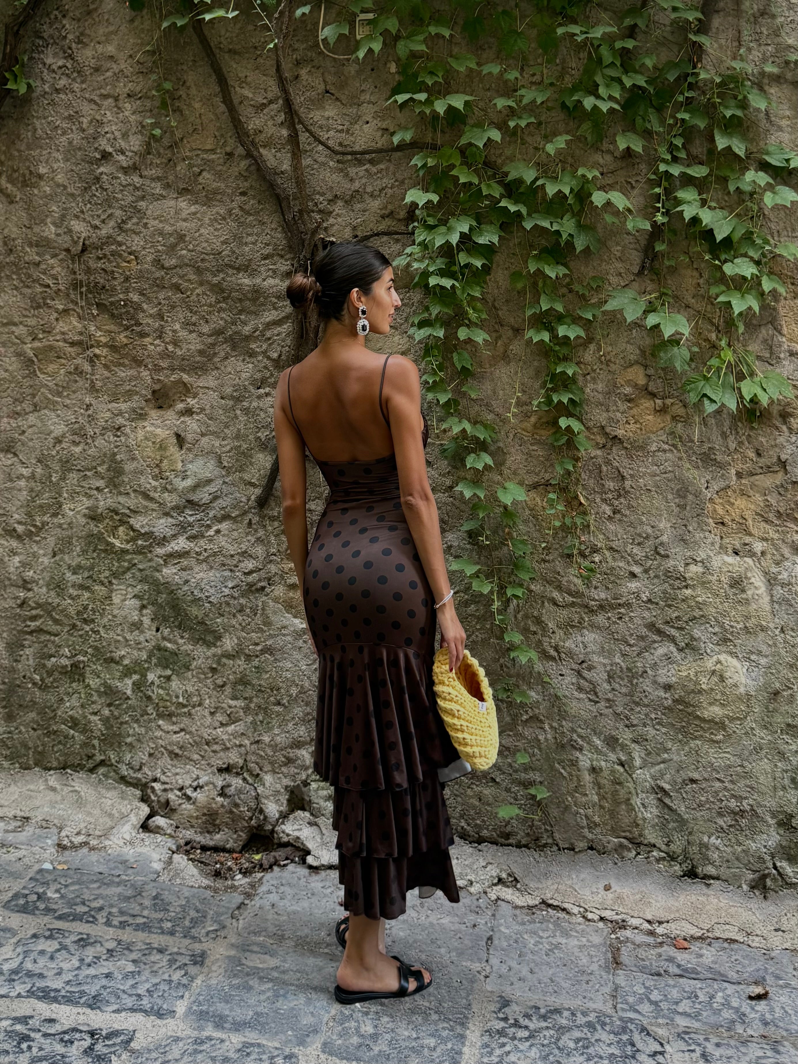 Dress Esotic marrone - LadyB Shop Online