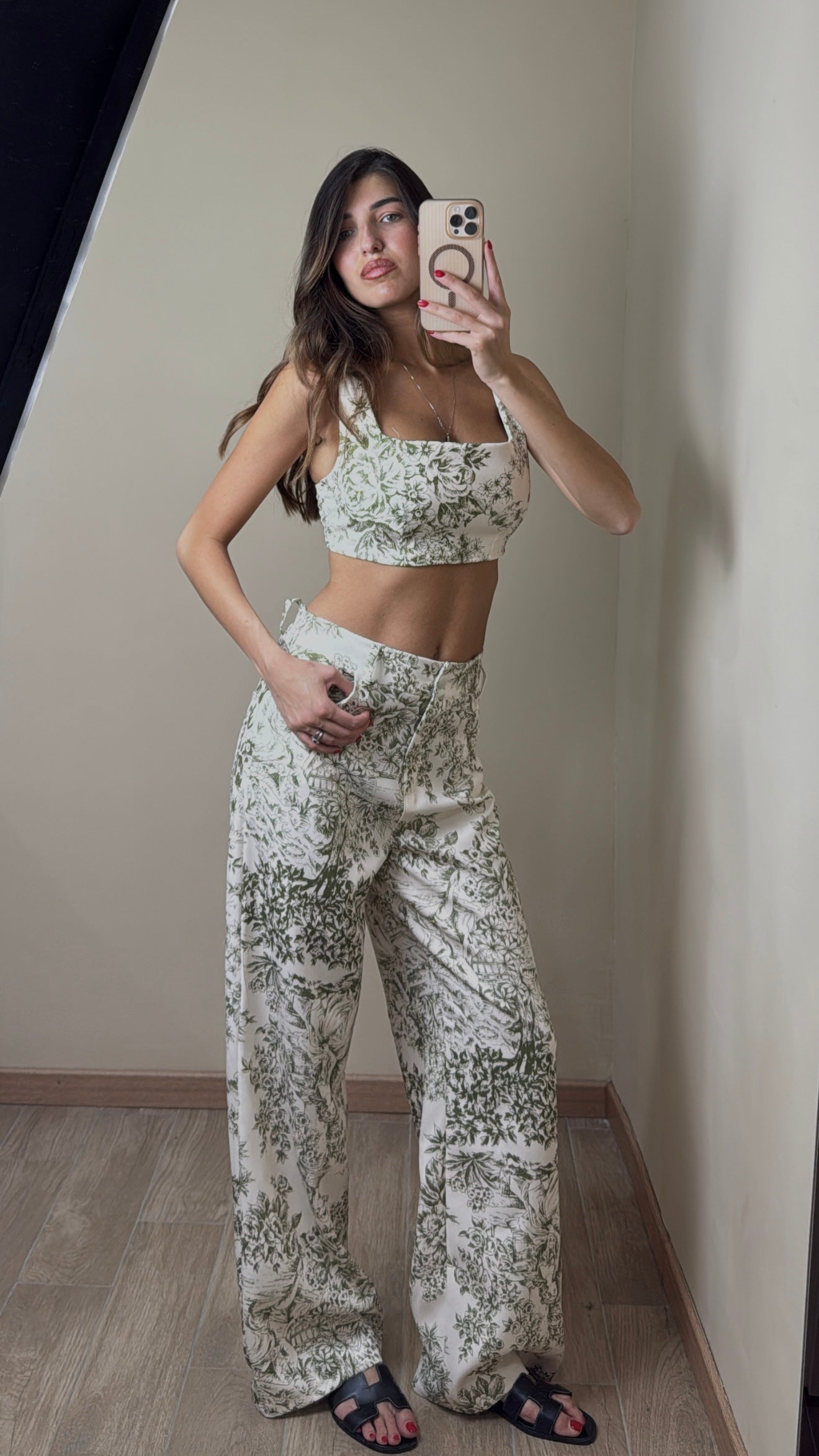 Coordinato Dior verde - LadyB Shop Online