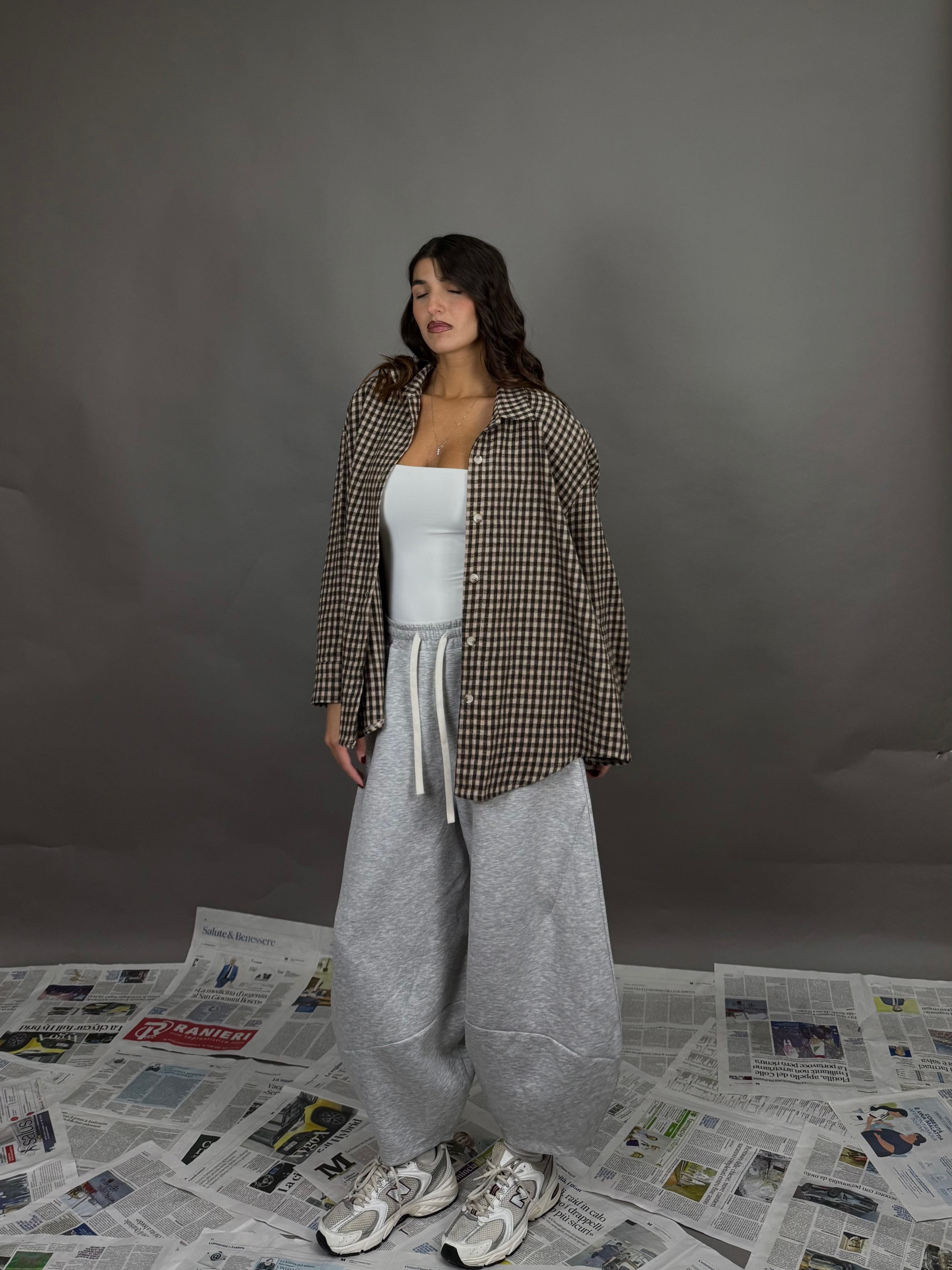 Camicia Sandra marrone