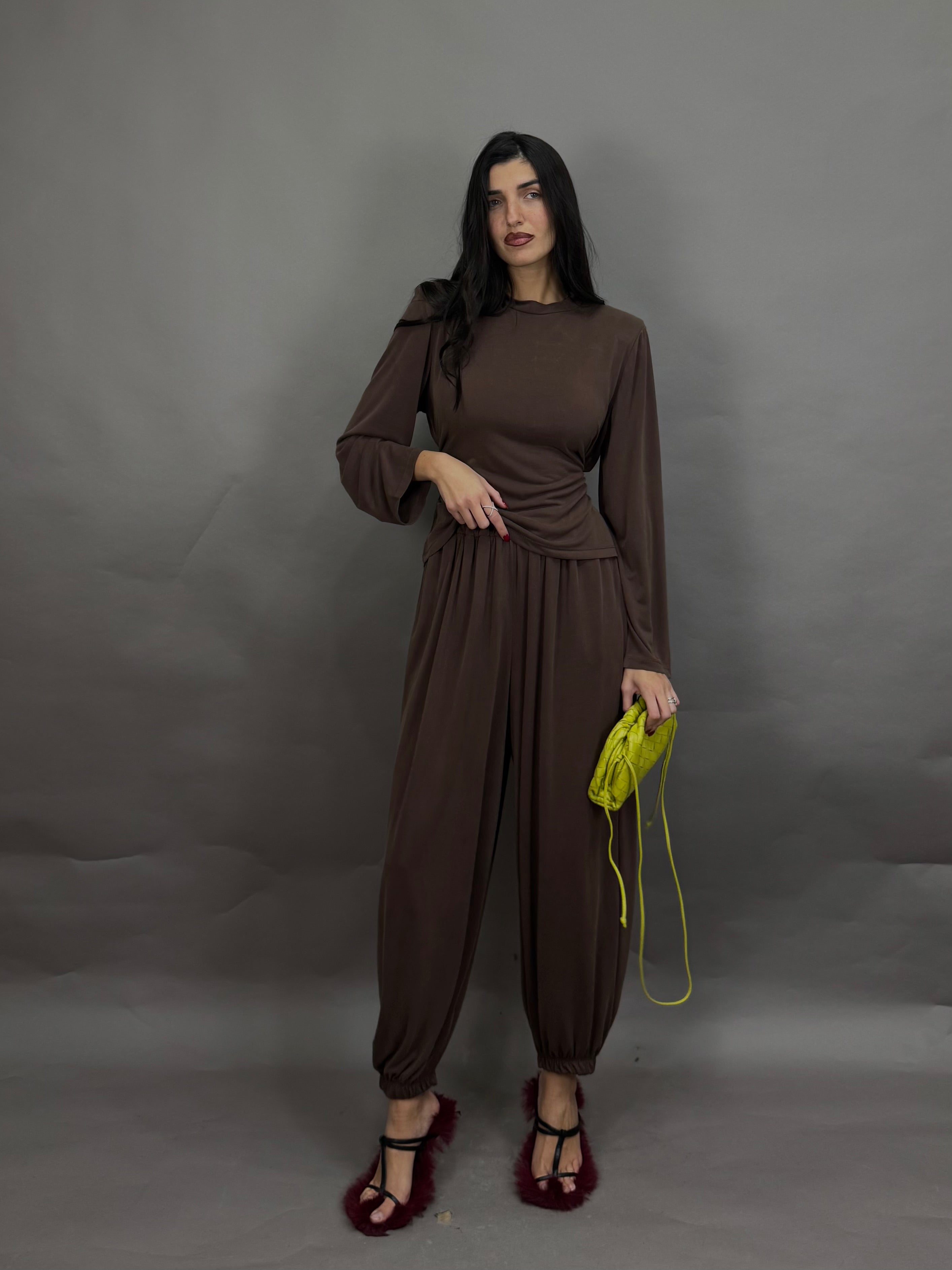 Coordinato Ori marrone