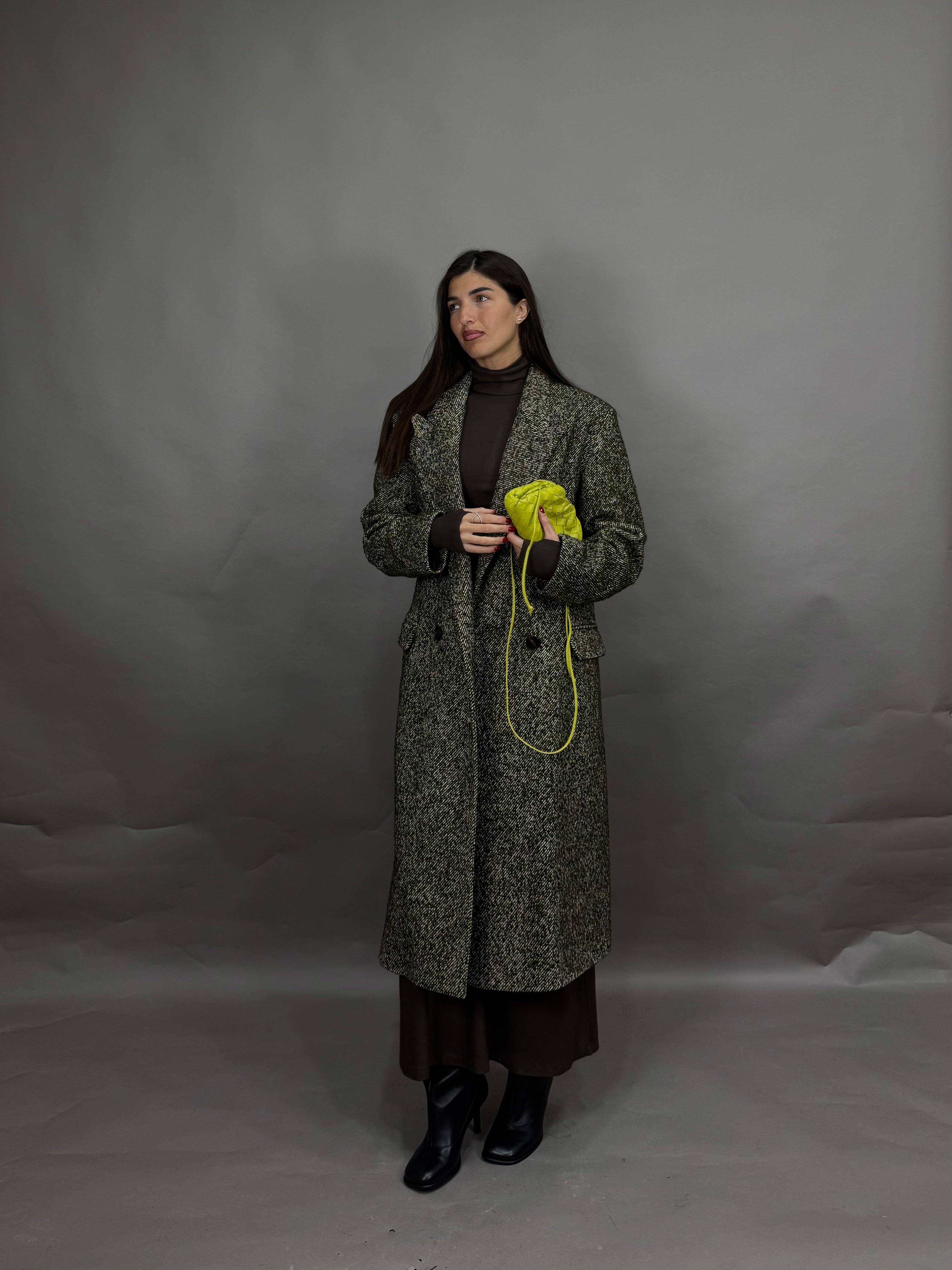 Cappotto spigato lumina