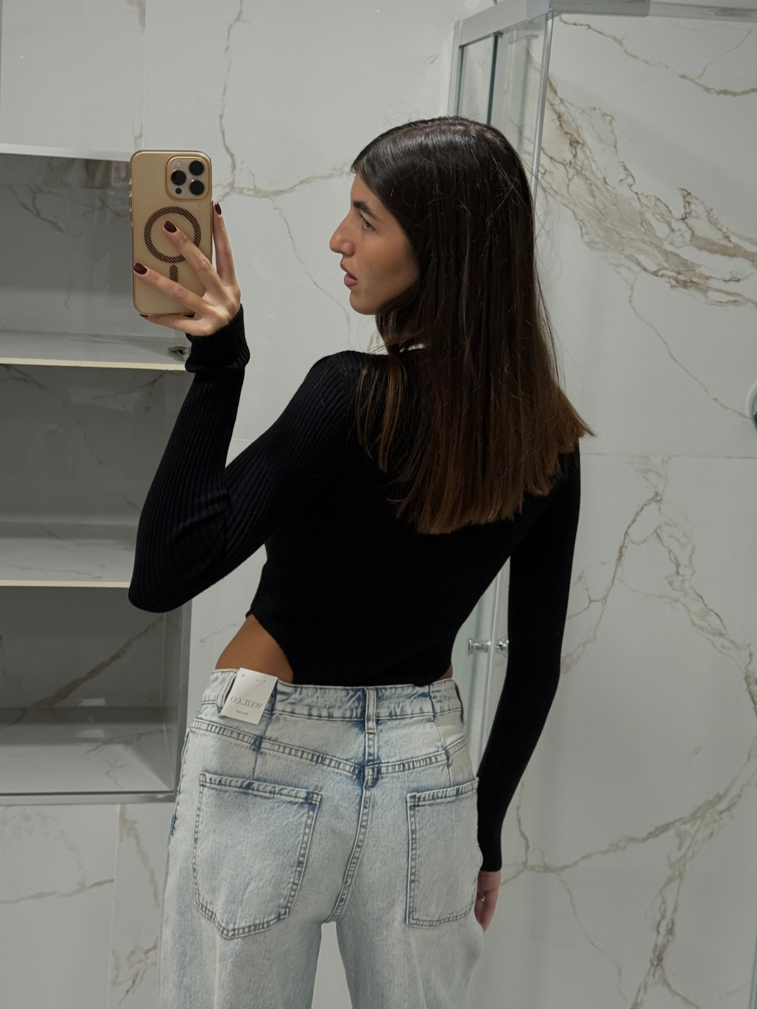 Body fiocco nero