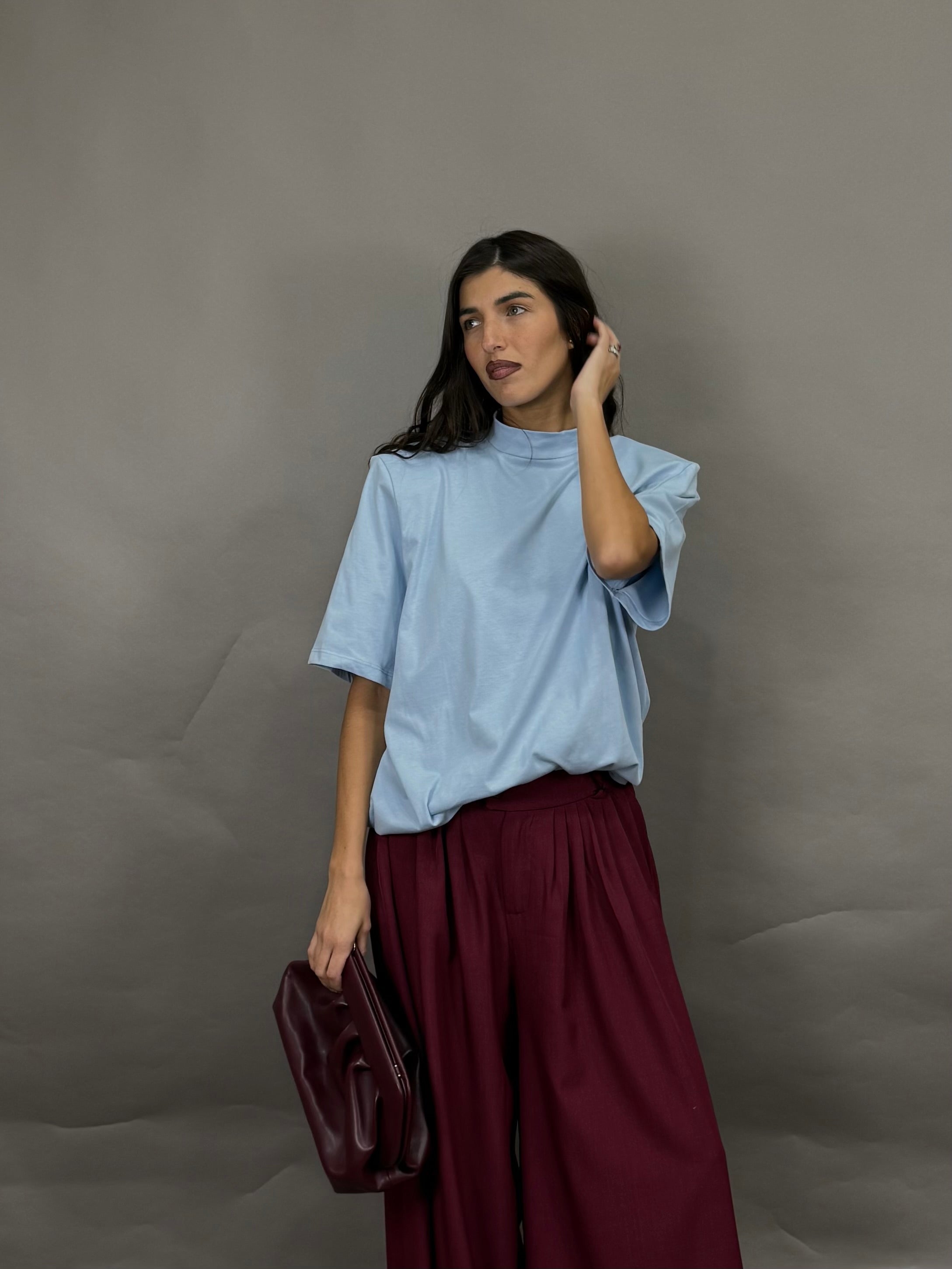 Maglia attico azzurra