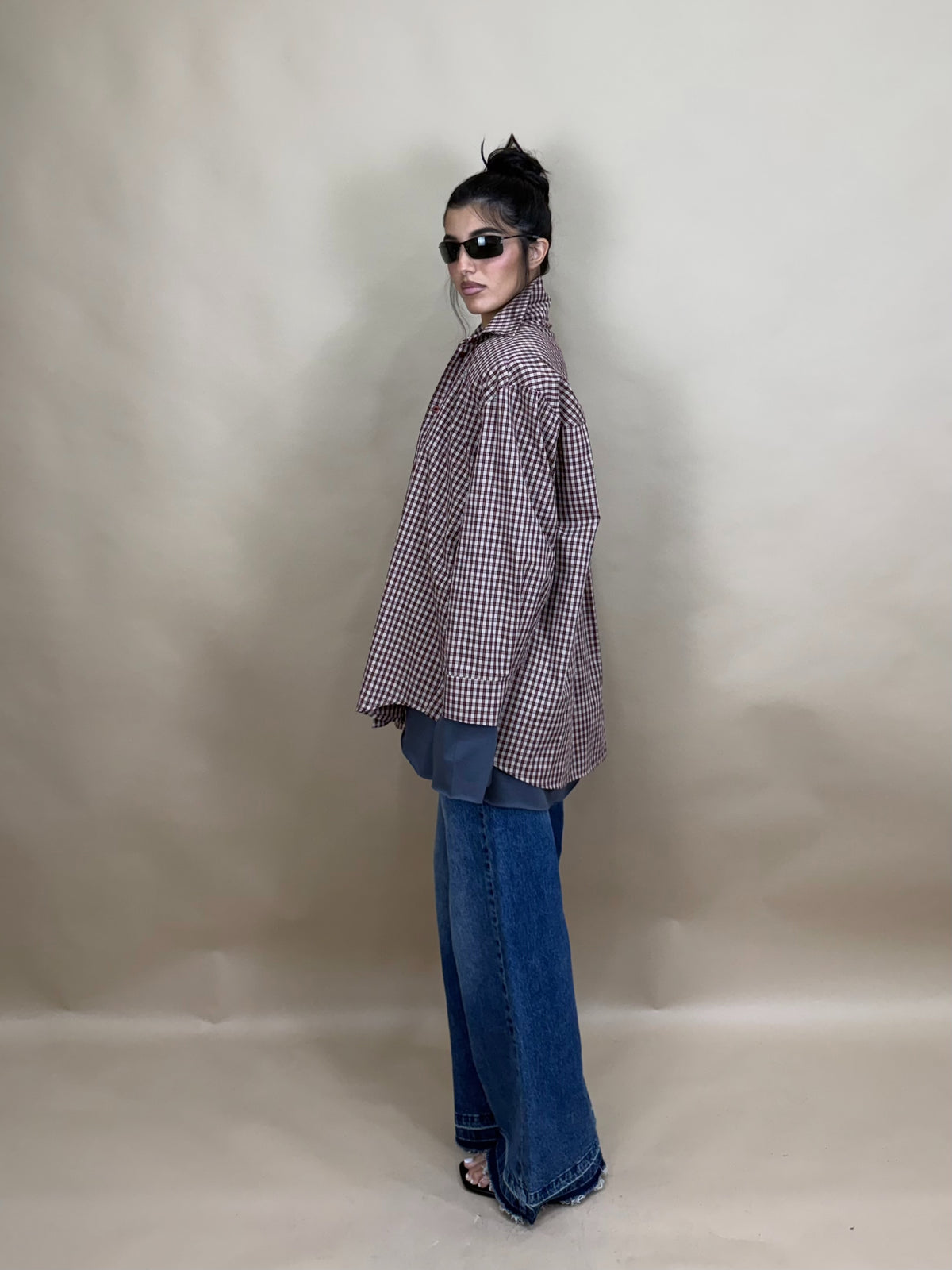 Camicia maxi spallina