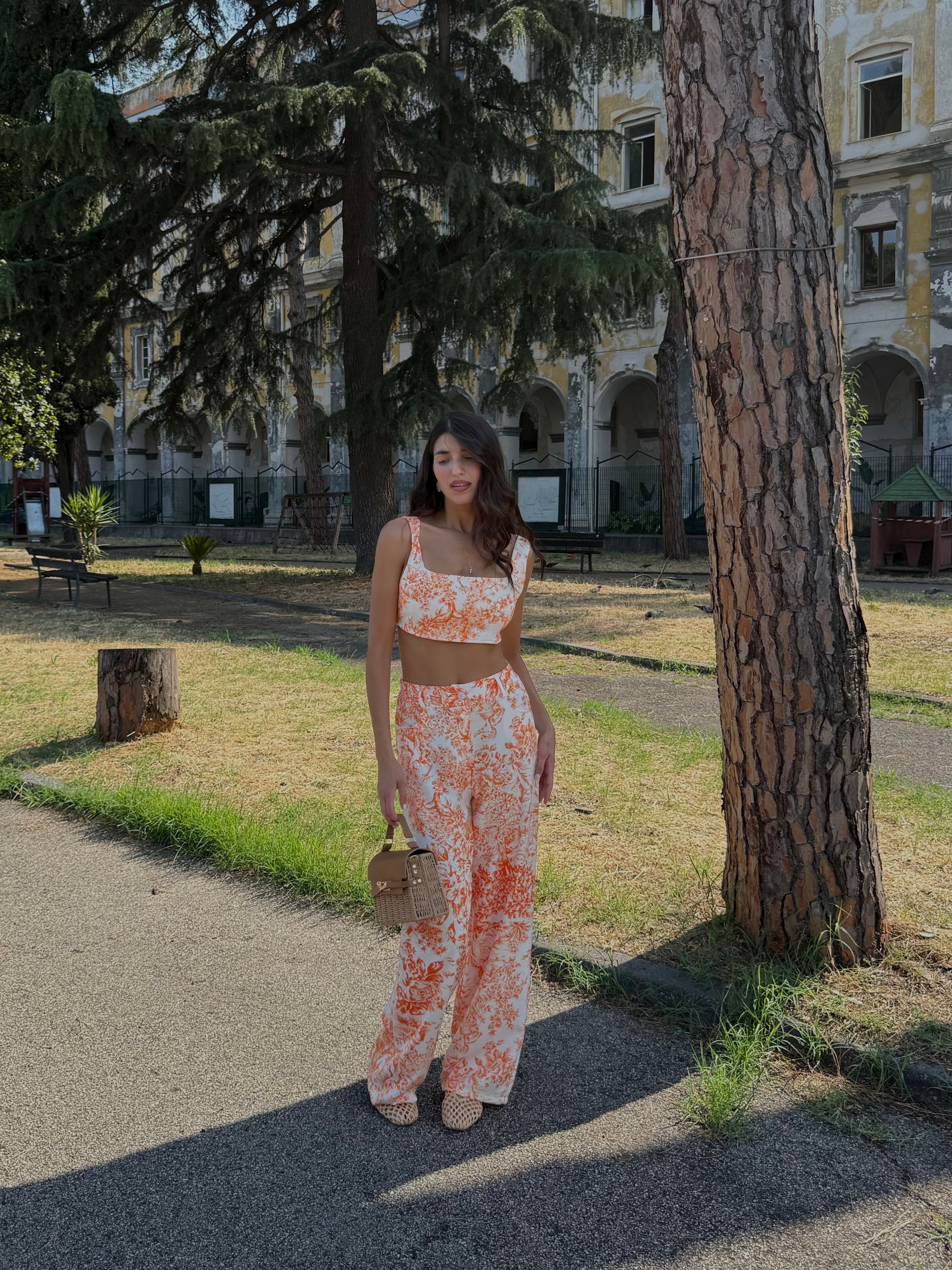 Coordinato Dior arancio - LadyB Shop Online